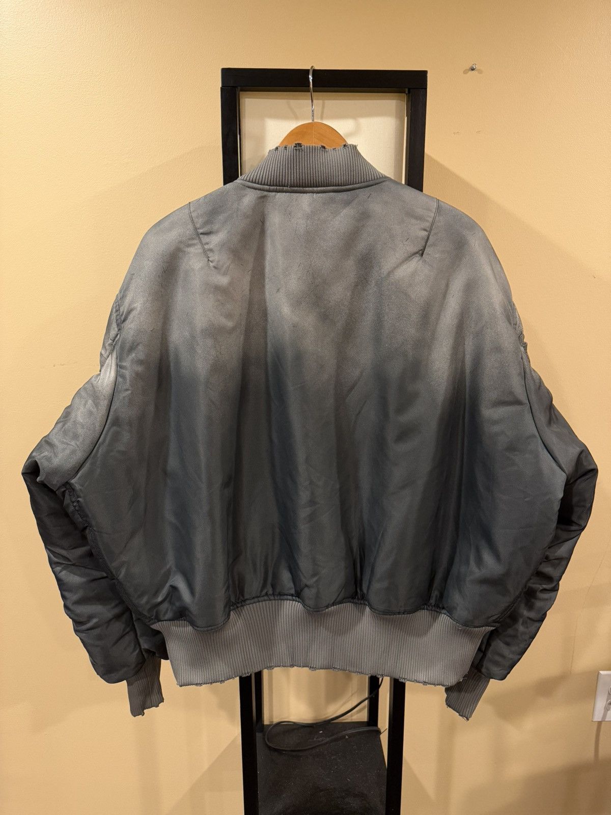 Acne Studios Acnes Studios Olana Distressed Wash Green Bondage Bomber Size US M / EU 48-50 / 2 - 5 Thumbnail