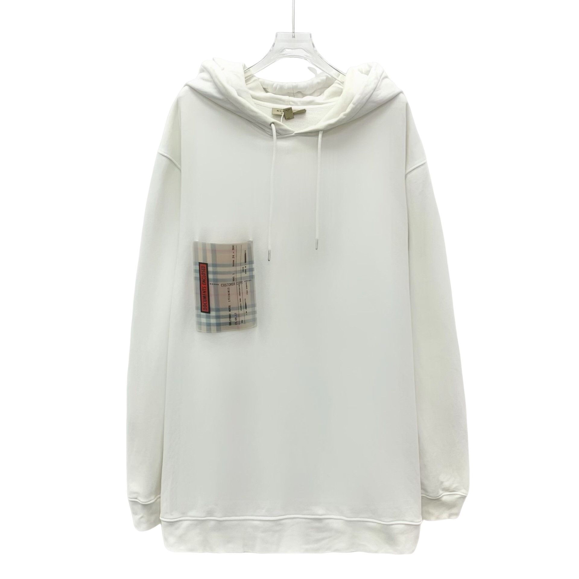 Burberry Burberry Documents Pocket Check Hoodie Size L Size US L / EU 52-54 / 3 - 1 Thumbnail