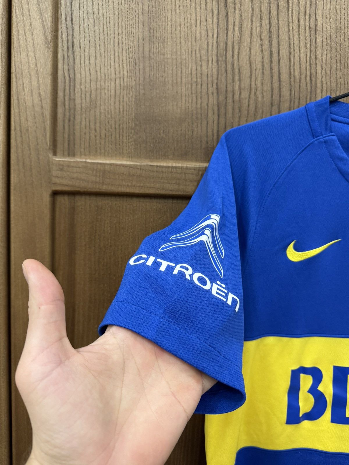 Nike Nike 2015 Boca Juniors Home Football T-shirt Soccer Jersey Size US S / EU 44-46 / 1 - 2 Thumbnail