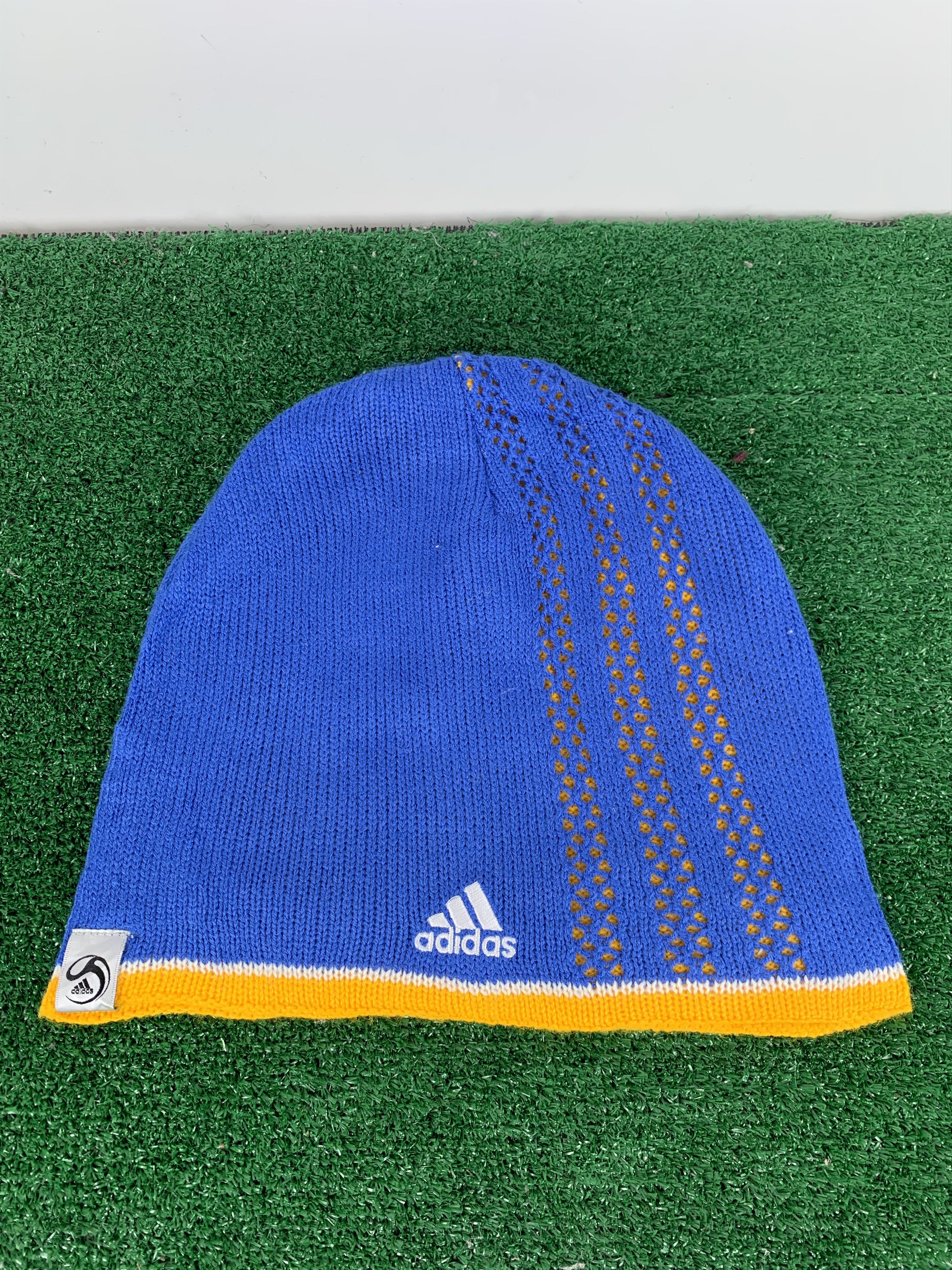 Adidas Vintage Adidas Beanie Snowcap Winter Hat BA0025 Size ONE SIZE - 10 Thumbnail