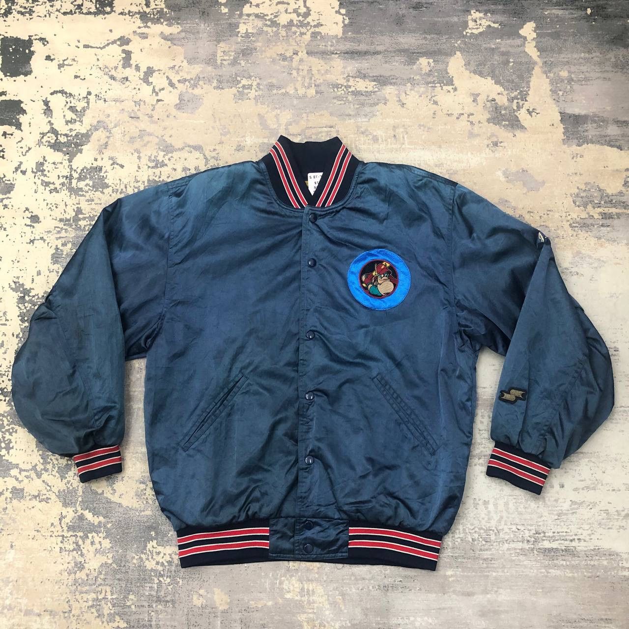 Japanese Brand × Vintage Y685. VTG BASEBALL LONGSHOREMEN YOKOHAMA SAKAGAMI JACKET Size US L / EU 52-54 / 3 - 4 Thumbnail