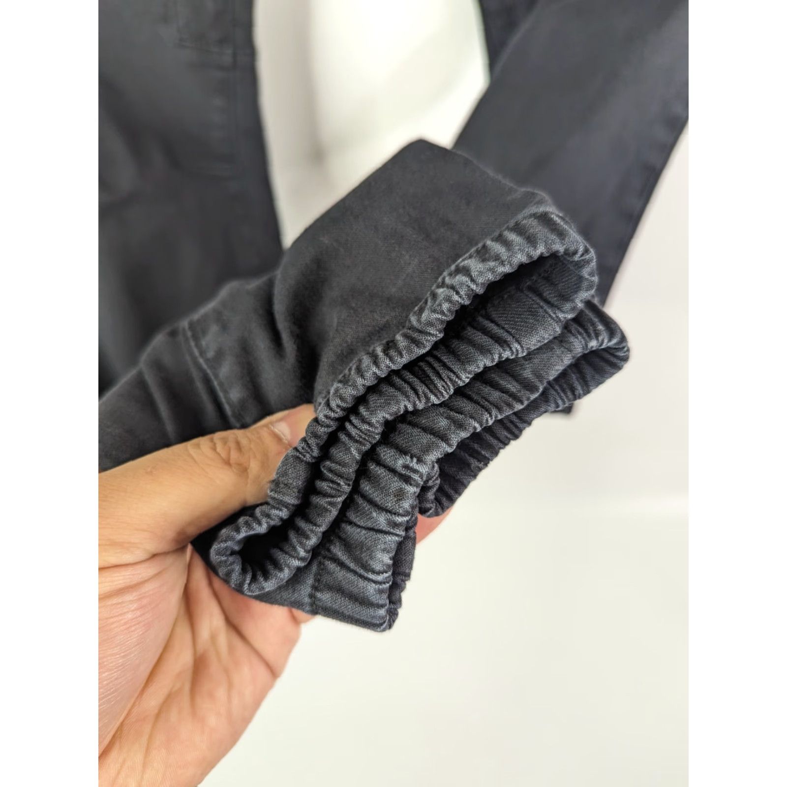 Pacsun Pacsun Joggers Black Pants Mens Size Small Drawstring Pockets Elastic Cotton Slim Tapered 90s Size US 29 - 3 Thumbnail