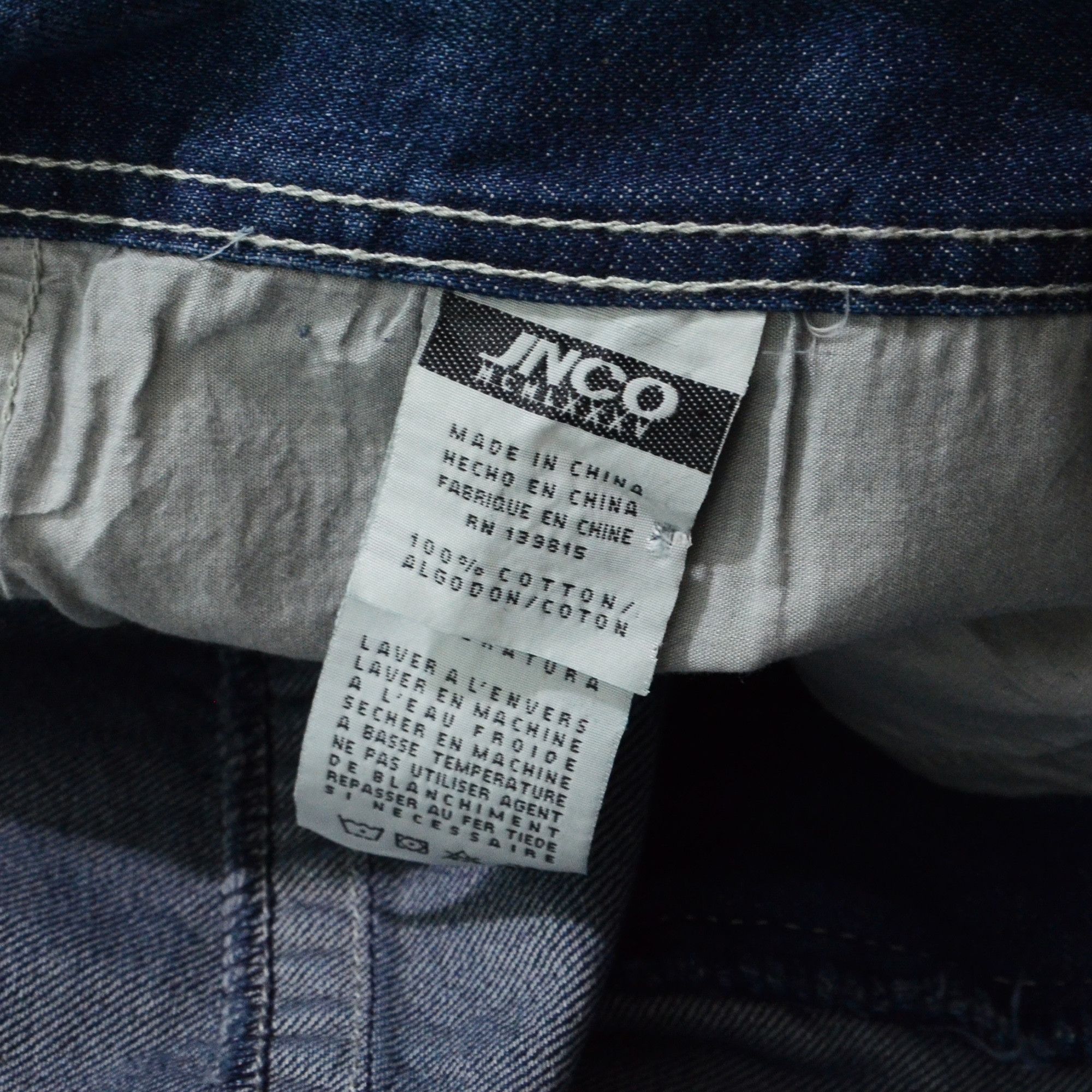 JNCO JNCO Jorts Baggy Streetwear 90s/Y2K Unused Vintage Size US 44 / EU 60 - 8 Thumbnail