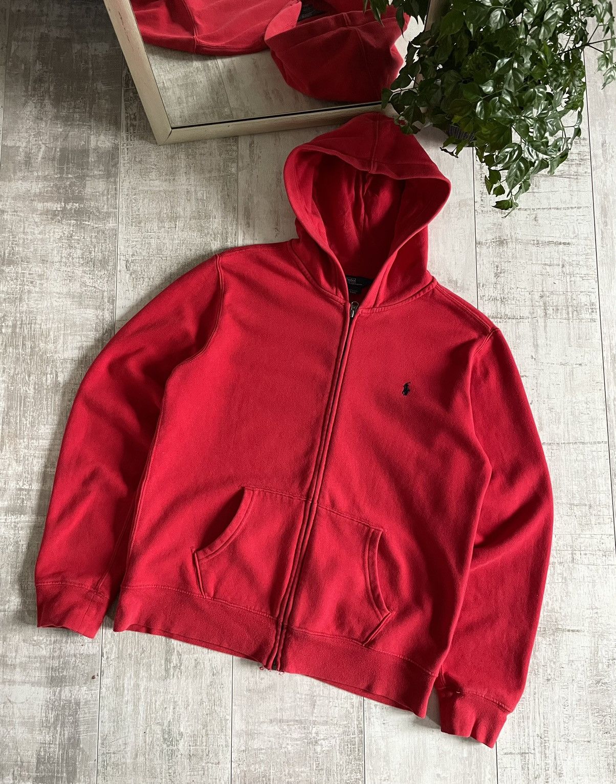 Polo Ralph Lauren × Ralph Lauren × Vintage Polo Ralph Lauren Vintage Y2K Zip Hoodies Pony Rare Size US S / EU 44-46 / 1 - 1 Thumbnail