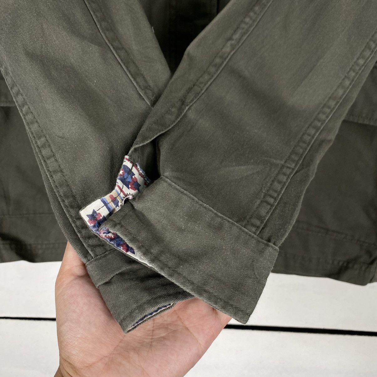 Japanese Brand M65 Back Number Navajo military style siries button jacket Size US M / EU 48-50 / 2 - 8 Thumbnail