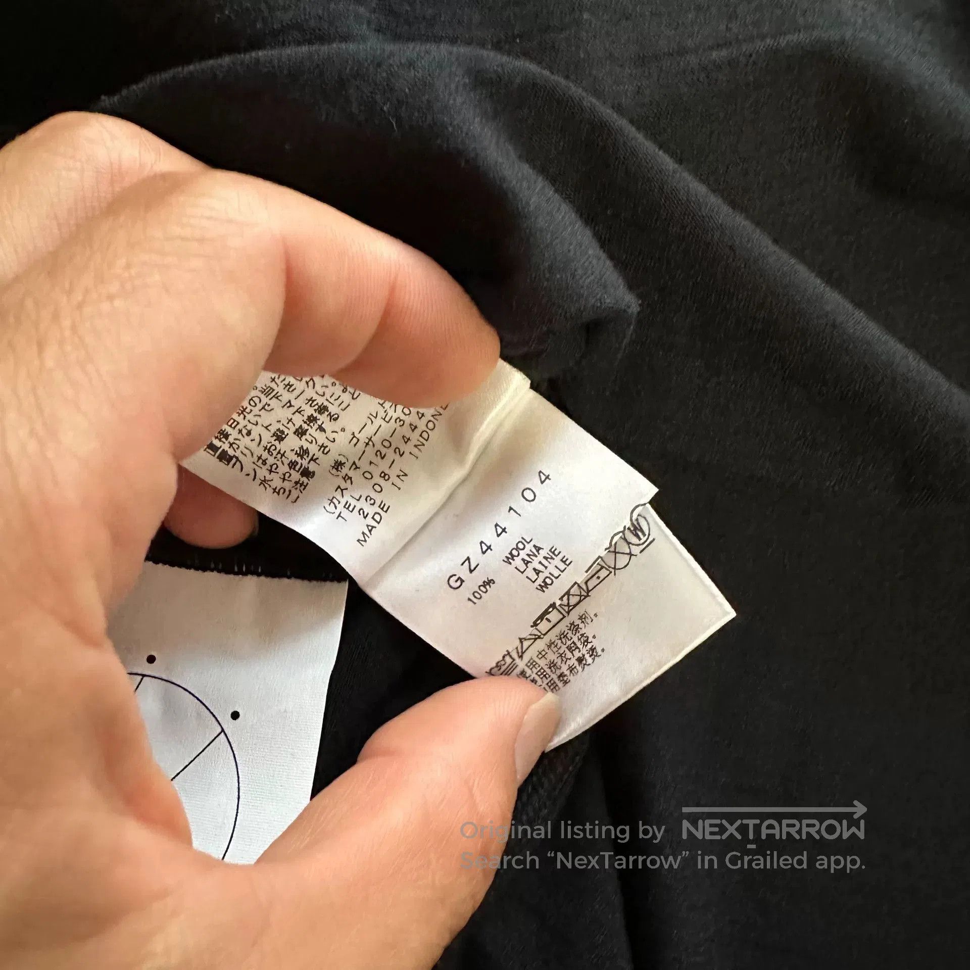Goldwin Goldwin Wool Half Zip Long Sleeve T-Shirt. Size US XXL / EU 58 / 5 - 6 Thumbnail