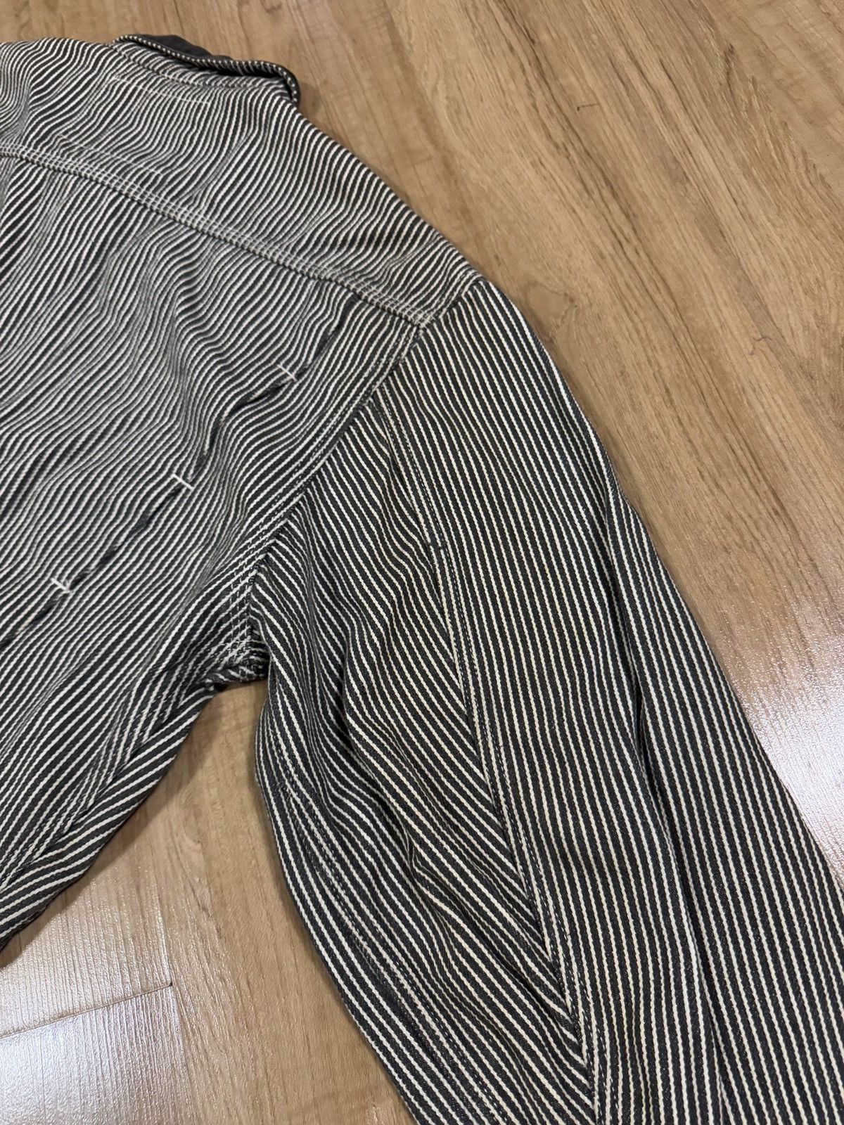 Vintage Vintage CHIPIE stripe worker jacket Size US M / EU 48-50 / 2 - 3 Thumbnail