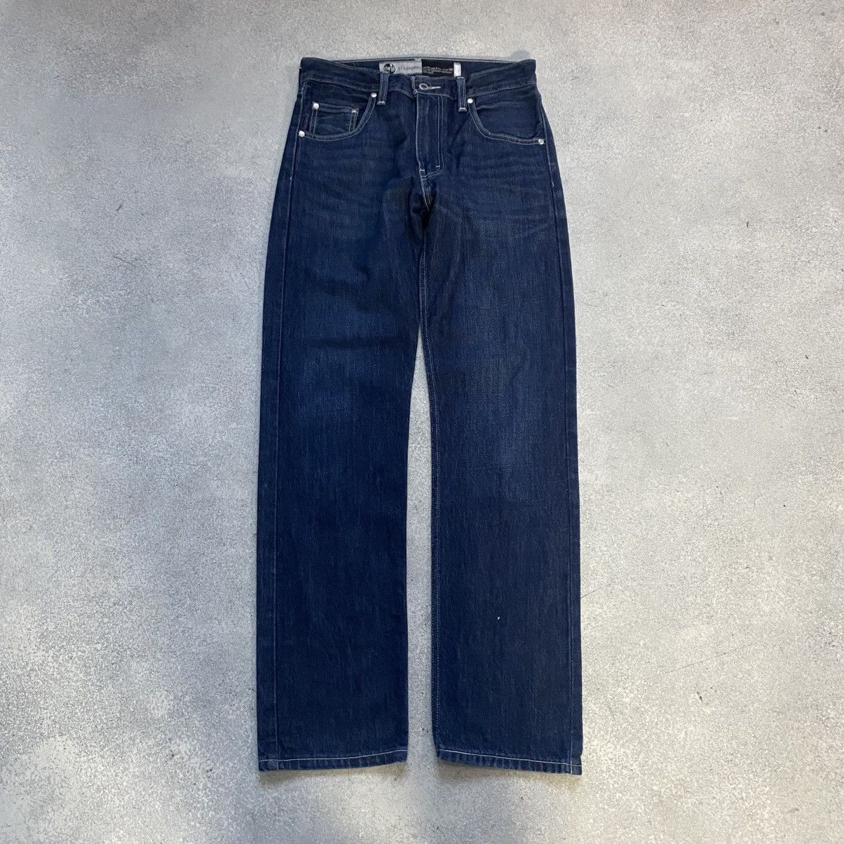 Levi's Vintage LEVIS Jeans SilverTab Baggy Acid Wash Denim A7704 Size US 31 - 5 Thumbnail