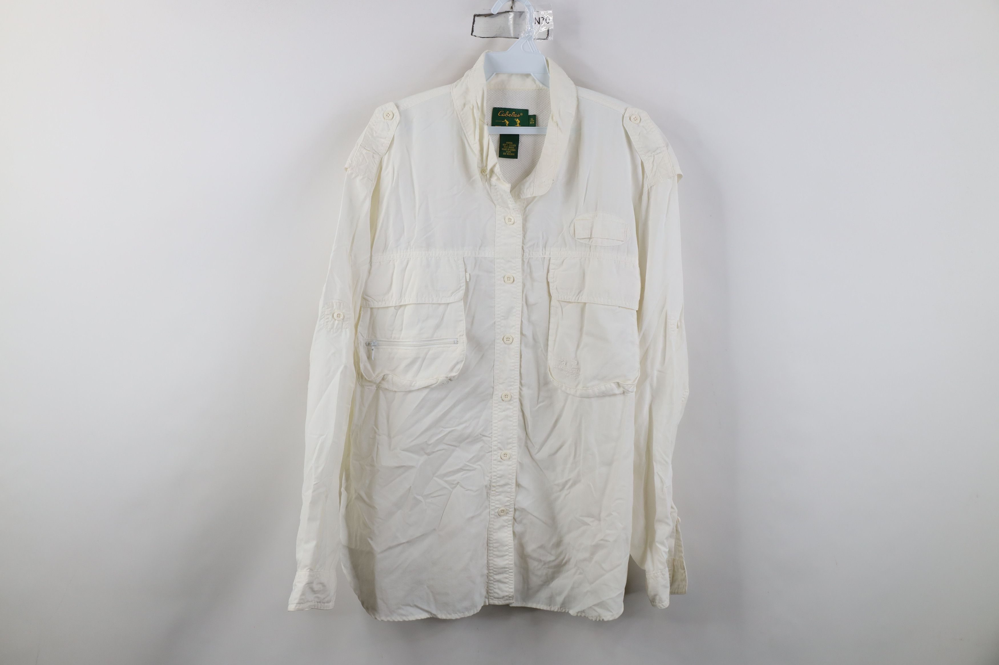 Cabelas Vintage 90s Y2K Cabelas Guidewear Trekking Button Shirt Size US XL / EU 56 / 4 - 1 Thumbnail