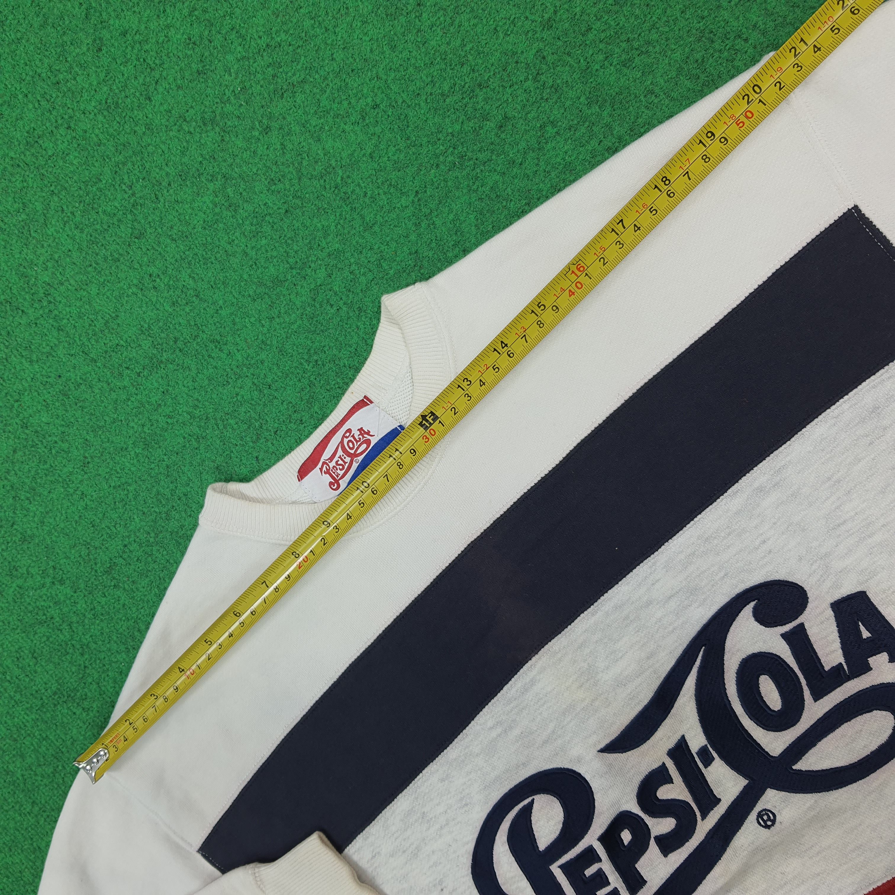 Pepsi Vintage Pepsi Cola Streetwear Pullover Crewneck C298N10 Size US M / EU 48-50 / 2 - 10 Thumbnail