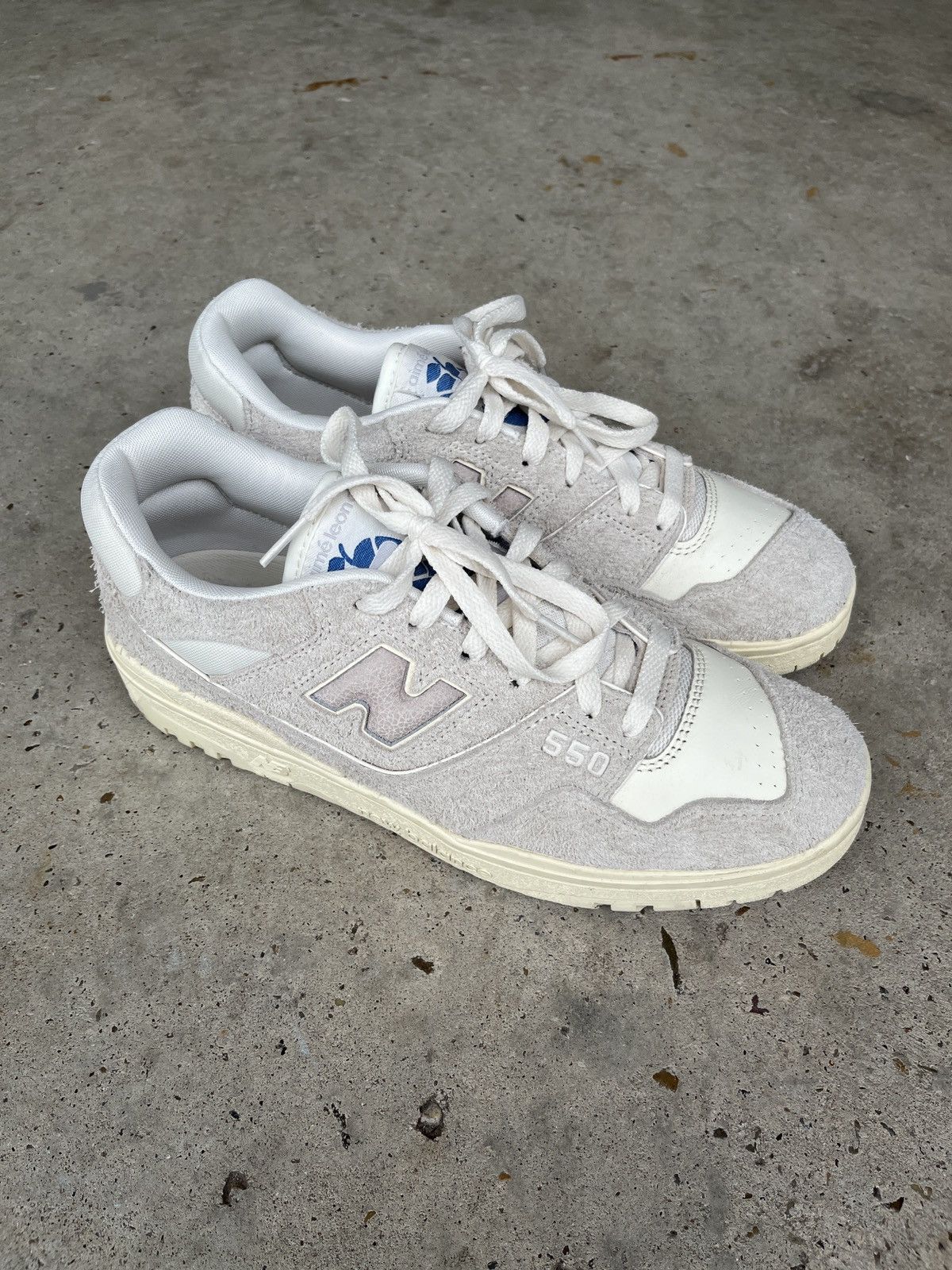 Aime Leon Dore × New Balance Aime Leon Dore - New Balance 550 ‘Grey Suede’ Size US 10 / EU 43 - 2 Thumbnail