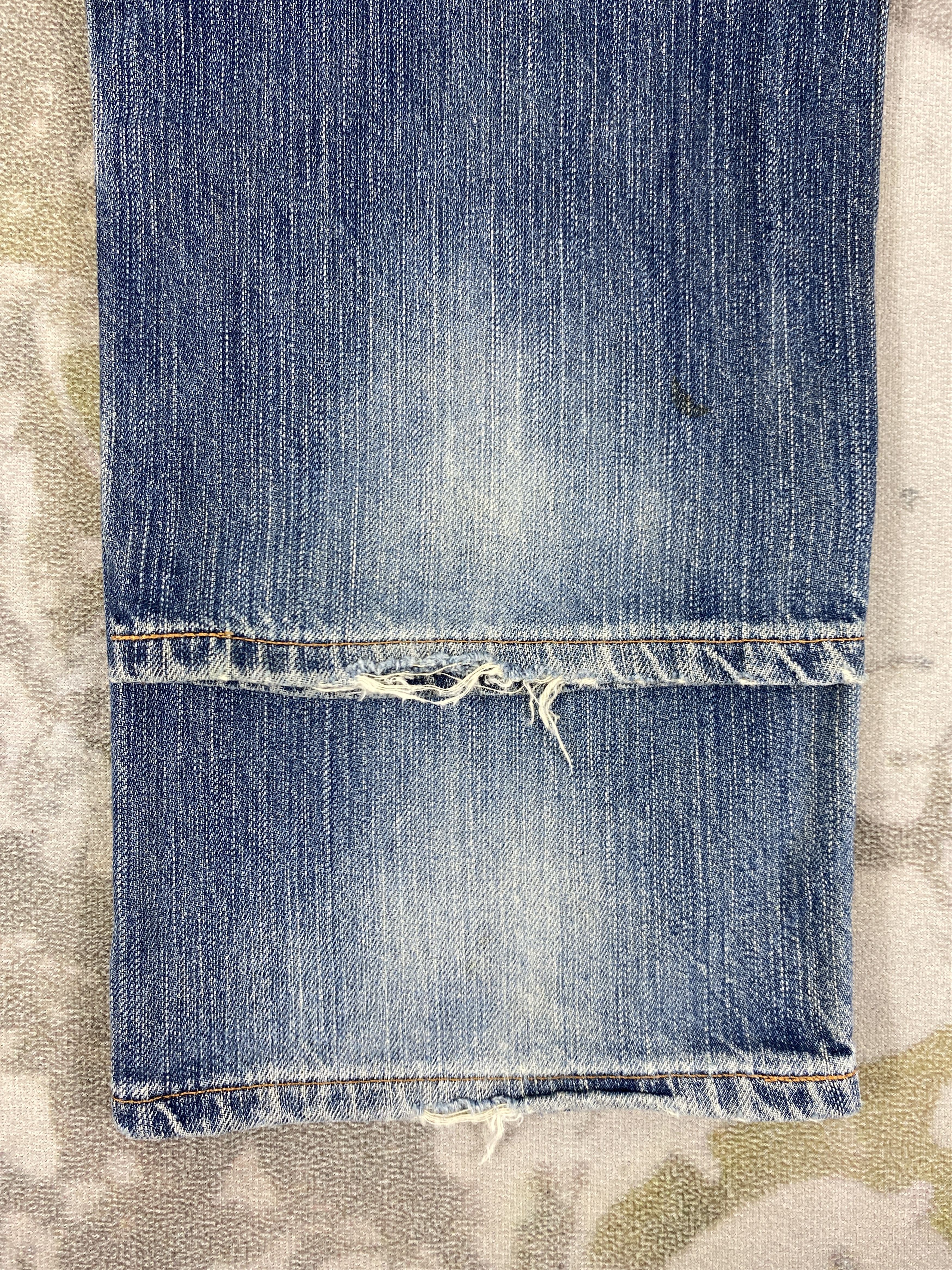 If Six Was Nine Faded Blue Vintage Edwin Jeans 33x33 - JN3054 Size US 33 - 12 Thumbnail