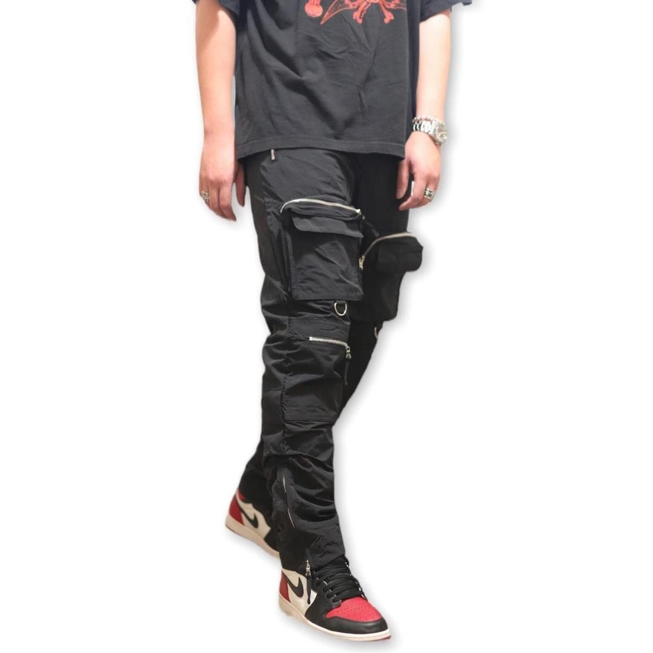 Vintage Tactical Combat Cargo Pants Black Size US 34 / EU 50 - 2 Thumbnail