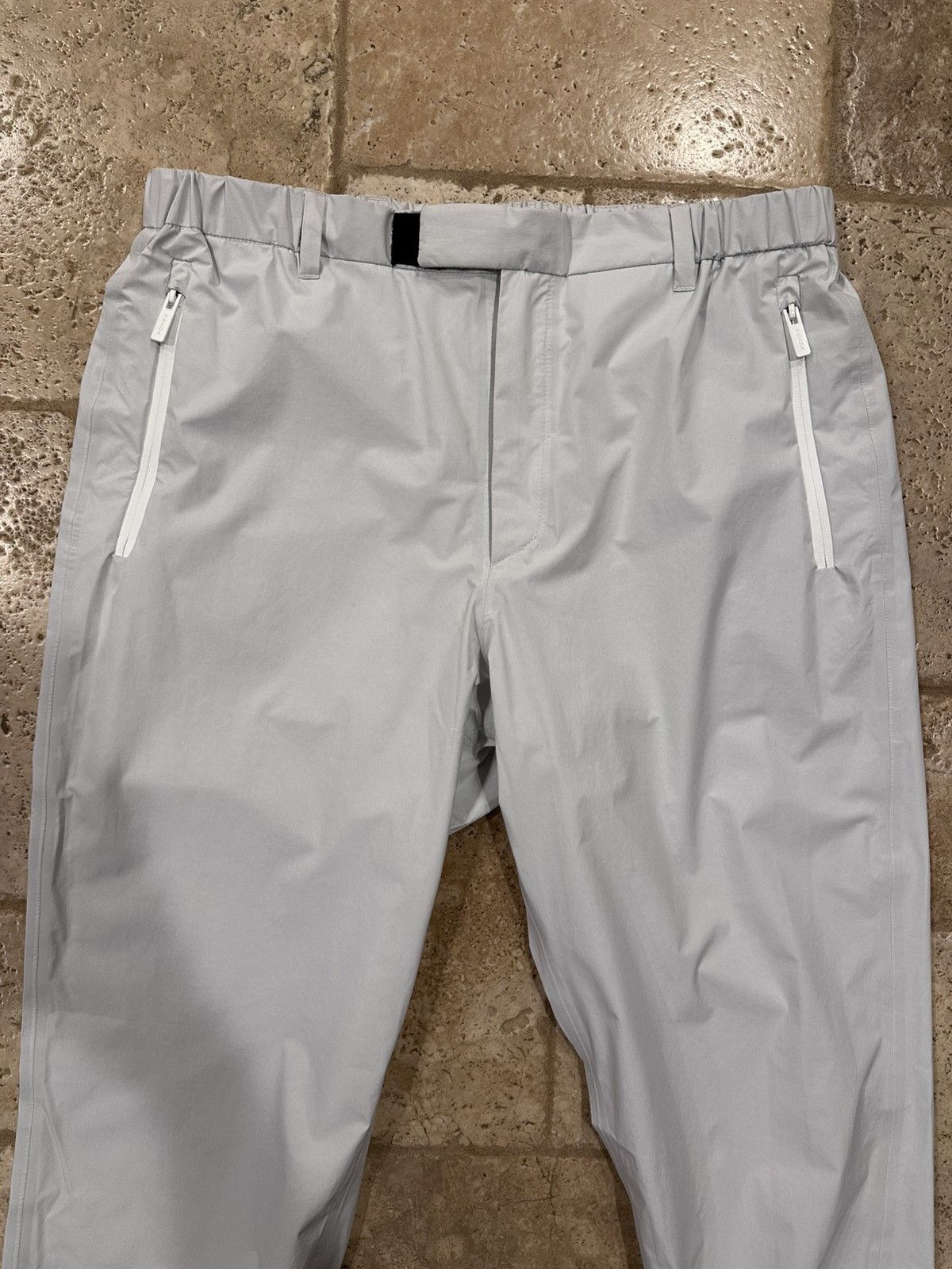 Prada Prada Linea Rossa White/Cream Nylon Pants SPG43 2018 Size US 34 / EU 50 - 2 Thumbnail