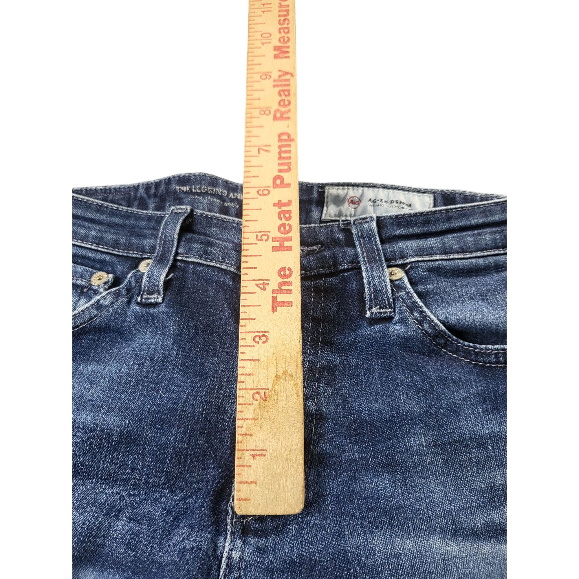 AG Adriano Goldschmied AG Adriano Goldschmied Capri Jeans Women Sz 26R Blue Denim T Size 26" / US 2 / IT 38 - 3 Thumbnail