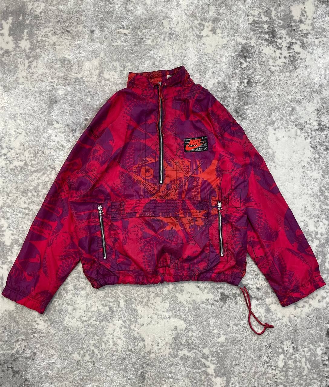 Nike Vintage NIKE Anorak Jacket, 1/2 Zip 90's Sport Retro Style Size US M / EU 48-50 / 2 - 2 Thumbnail