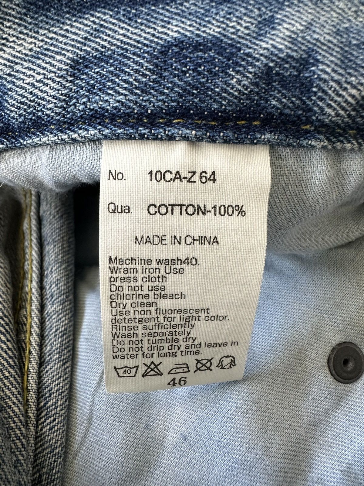 CIVARIZE 00's CavariA vkei distressed washed flared jeans Size US 32 / EU 48 - 20 Thumbnail