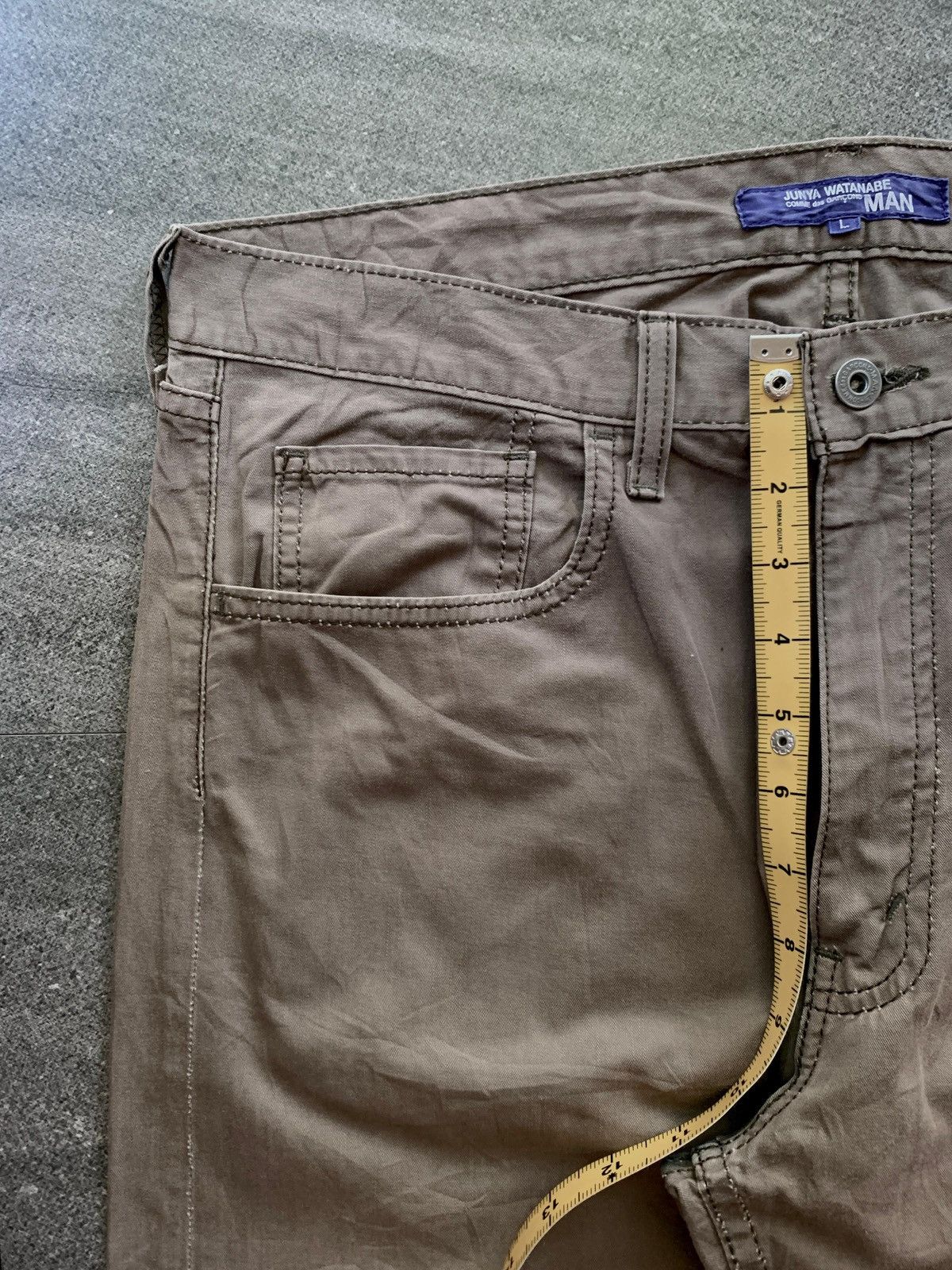 Junya Watanabe FREE TAX! Faded Loose Cotton Work Pants Size US 34 / EU 50 - 15 Thumbnail