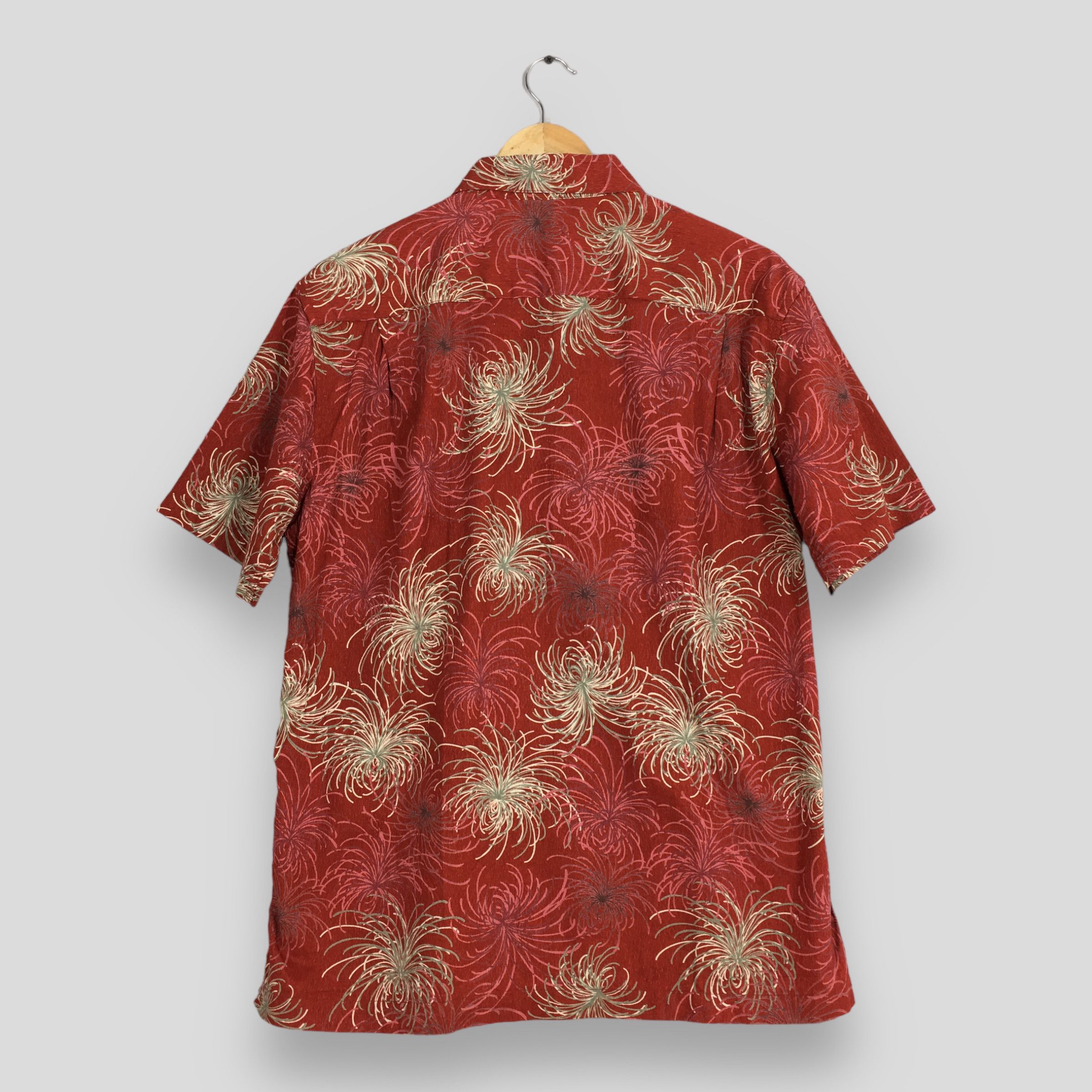 Ron Jon Surf Shop Vintage 90s Hawaii Aloha Floral Cotton Shirt Large Size US L / EU 52-54 / 3 - 7 Thumbnail