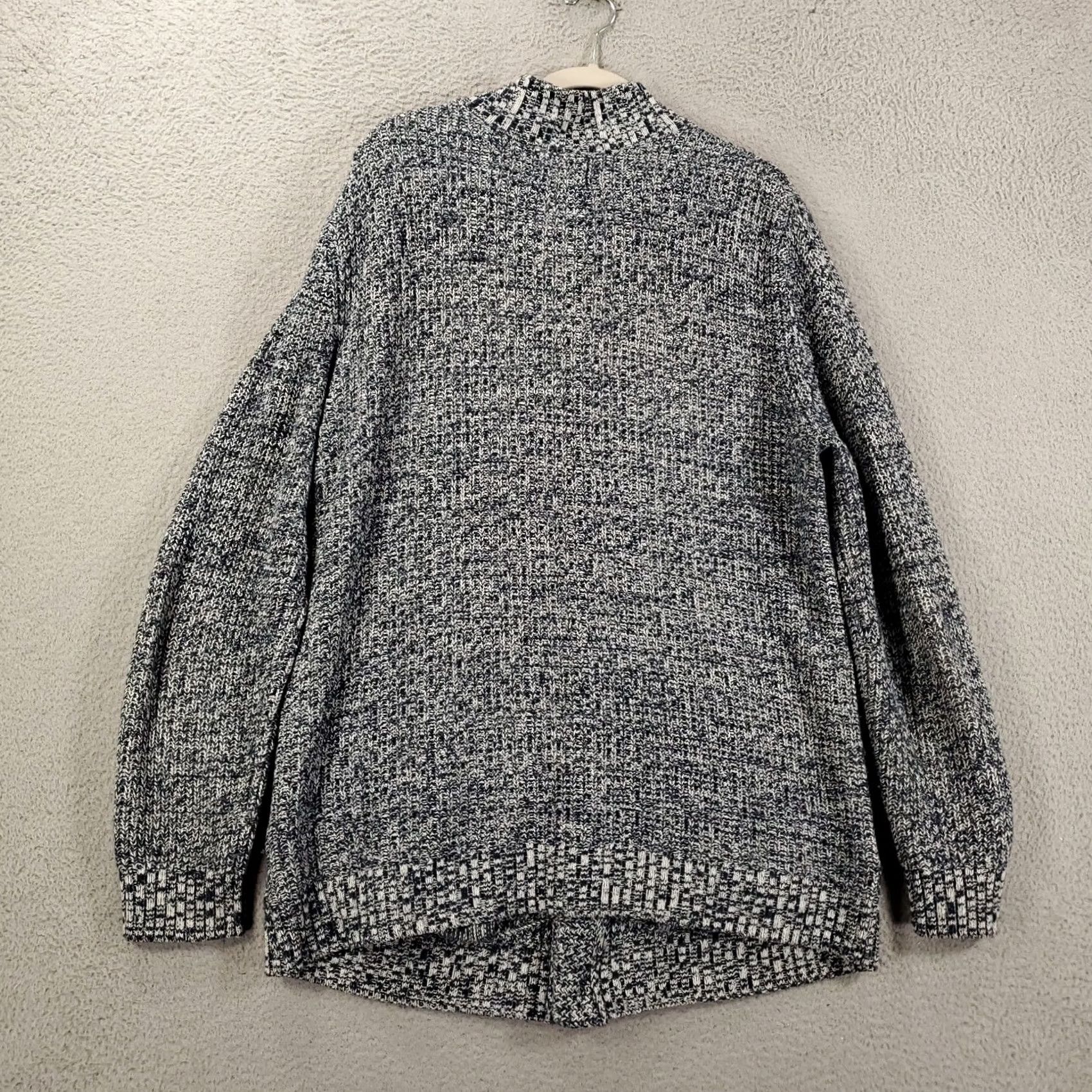 Old Navy VINTAGE Old Navy Mens Cardigan Sweater XL Black Gray White Button Up Knit Classic Size US XL / EU 56 / 4 - 7 Thumbnail