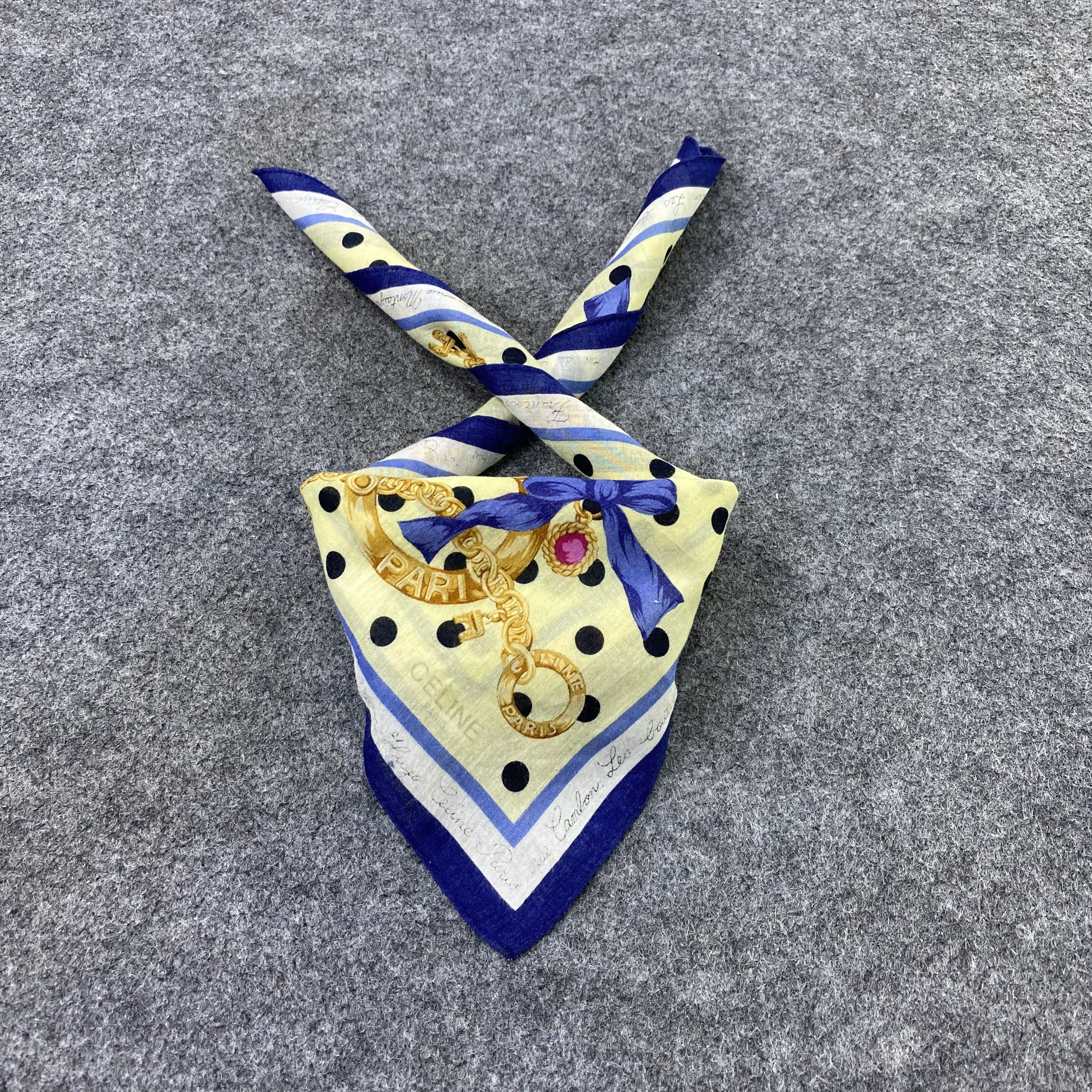 Celine Celine Handkerchief / Bandana / Neckerchief-B2285 Size ONE SIZE - 2 Thumbnail