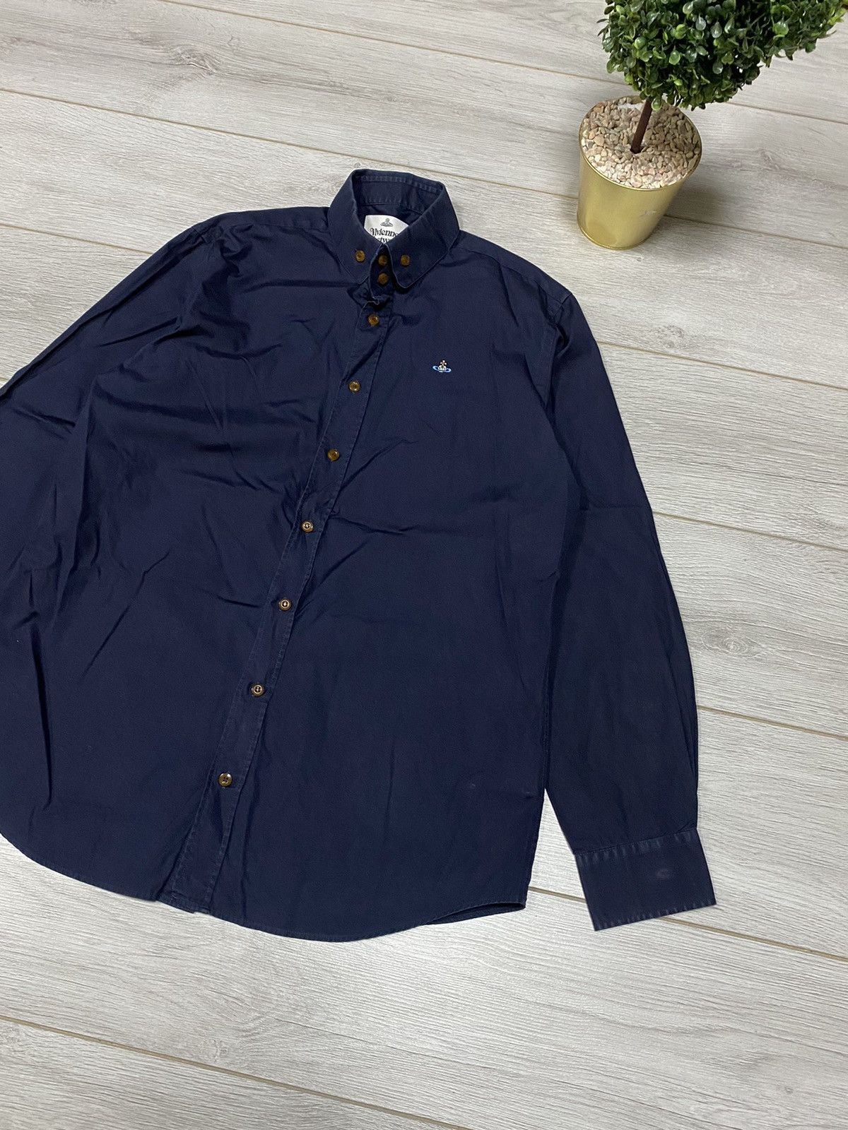 Vivienne Westwood Vivienne Westwood shirt buttons vintage orb Size US L / EU 52-54 / 3 - 2 Thumbnail