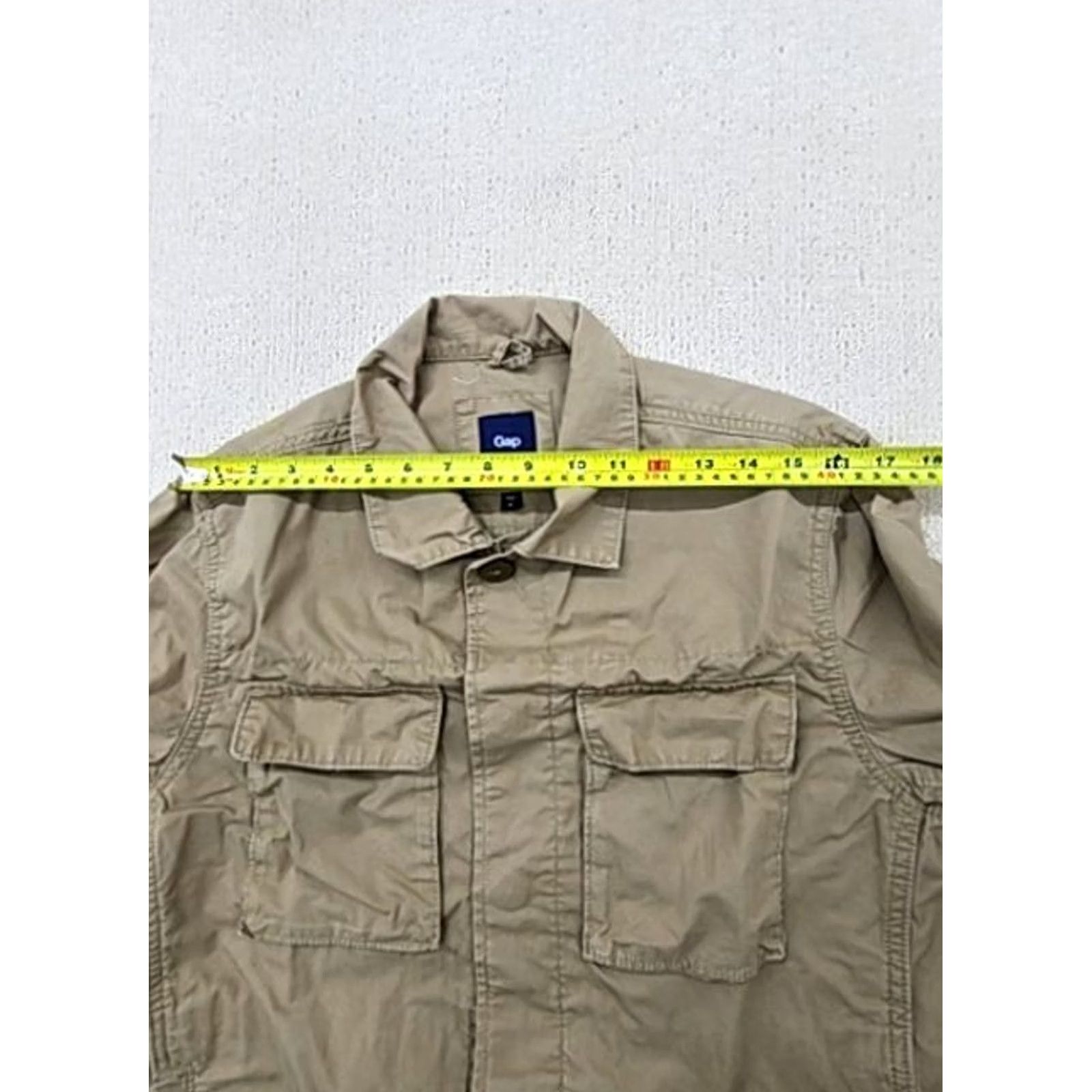 Gap Gap Khaki Canvas Utility Cargo Jacket S Men Size US S / EU 44-46 / 1 - 5 Thumbnail