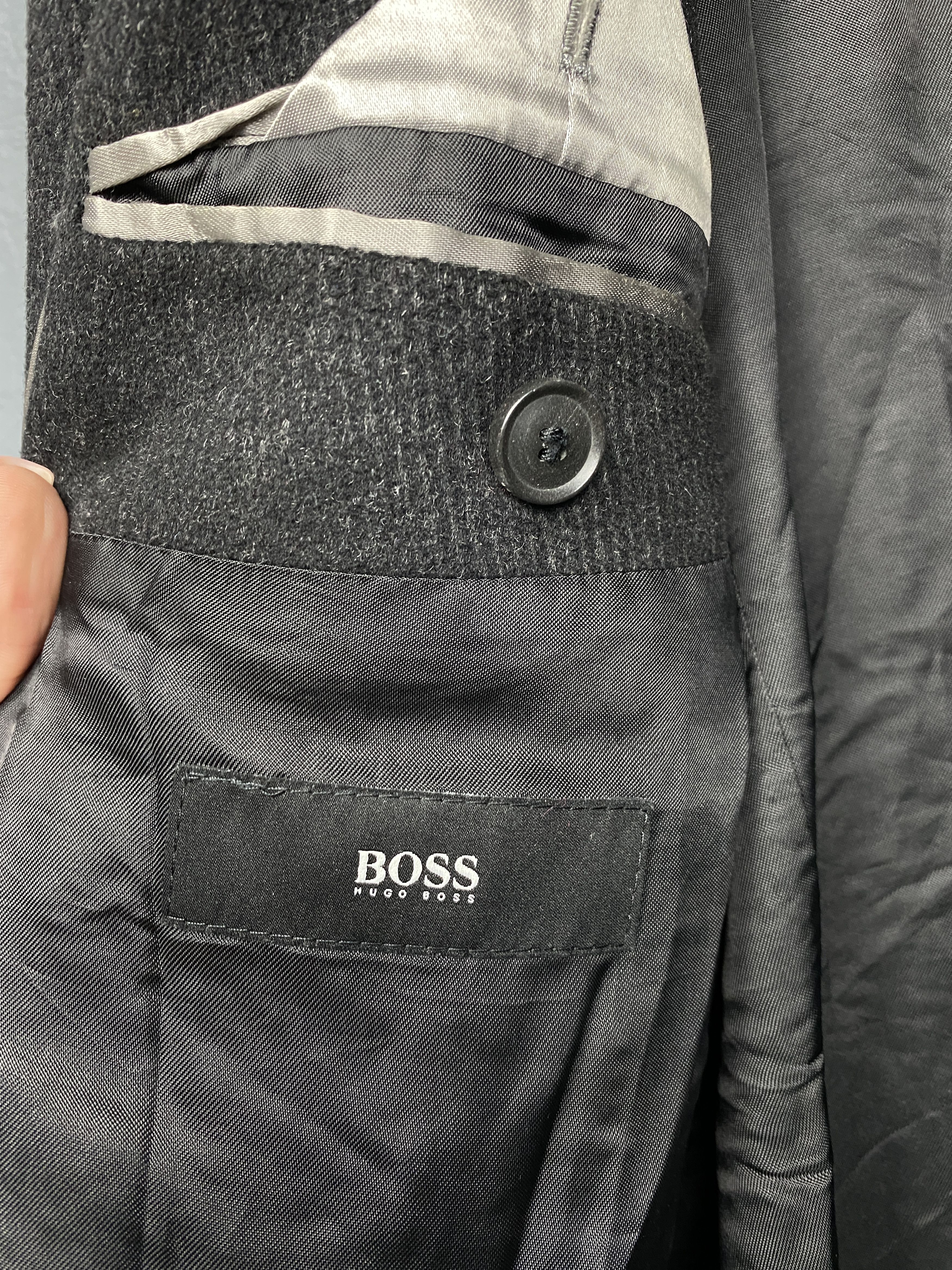 Hugo Boss Hugo Boss Vintage Mens Cashmere-Wool Coat Jacket Size US XL / EU 56 / 4 - 3 Thumbnail