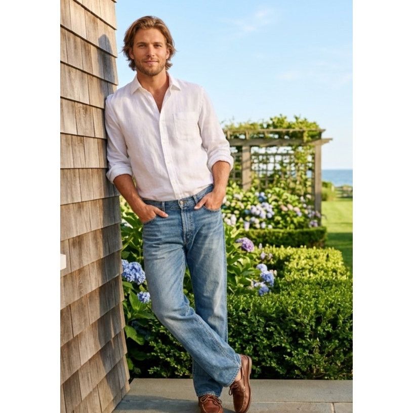 Polo Ralph Lauren Polo Ralph Lauren Hampton Relaxed Straight Jeans - 34/32 Size US 34 / EU 50 - 6 Thumbnail