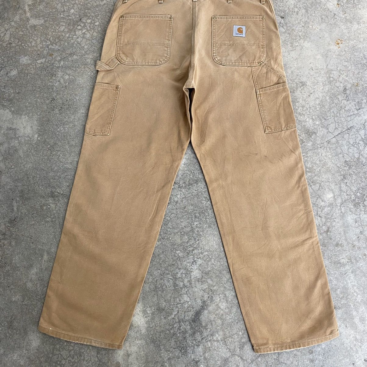 Carhartt Vintage Carhartt Double Knee Faded Splatter Carpenter Pants Size US 38 / EU 54 - 14 Thumbnail