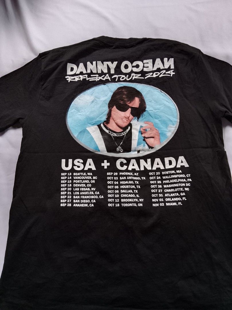 Band Tees Danny Ocean Reflexa Tour 2024 Size US L / EU 52-54 / 3 - 5 Thumbnail