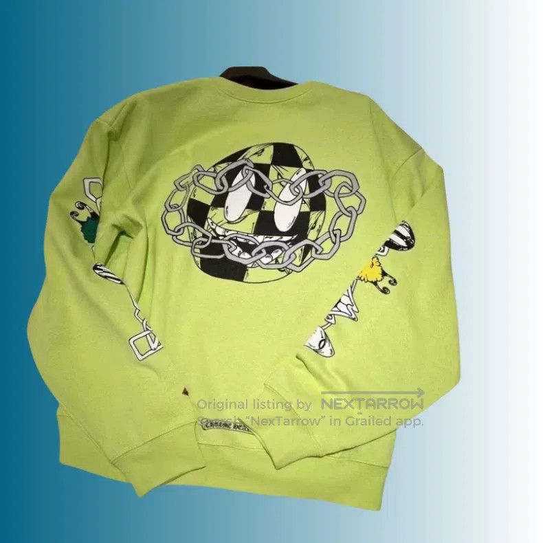 Chrome Hearts CHROME HEARTS Size L Fluorescent green graffiti long sleeve Size US L / EU 52-54 / 3 - 1 Thumbnail
