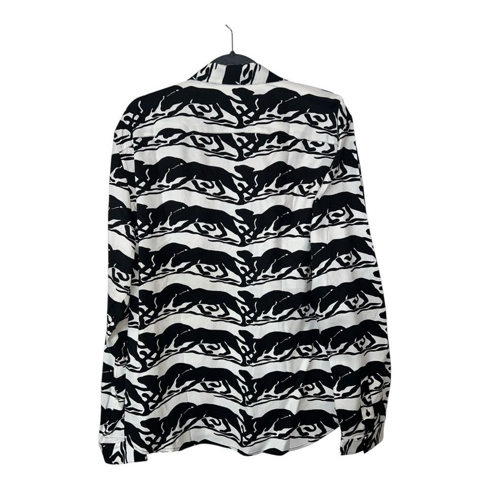 The Kooples The Kooples Black & White Panther Print Shirt – NWT – Large Size US L / EU 52-54 / 3 - 8 Thumbnail
