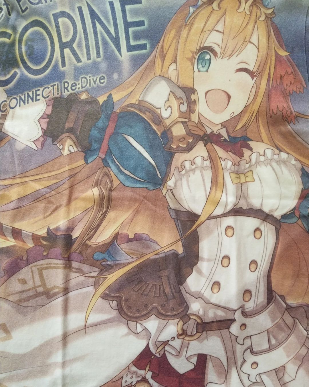 Anime × Japanese Brand Princess Connect! Re:Dive Pecorine AOP Anime Game Tees Cospa Size US L / EU 52-54 / 3 - 2 Thumbnail