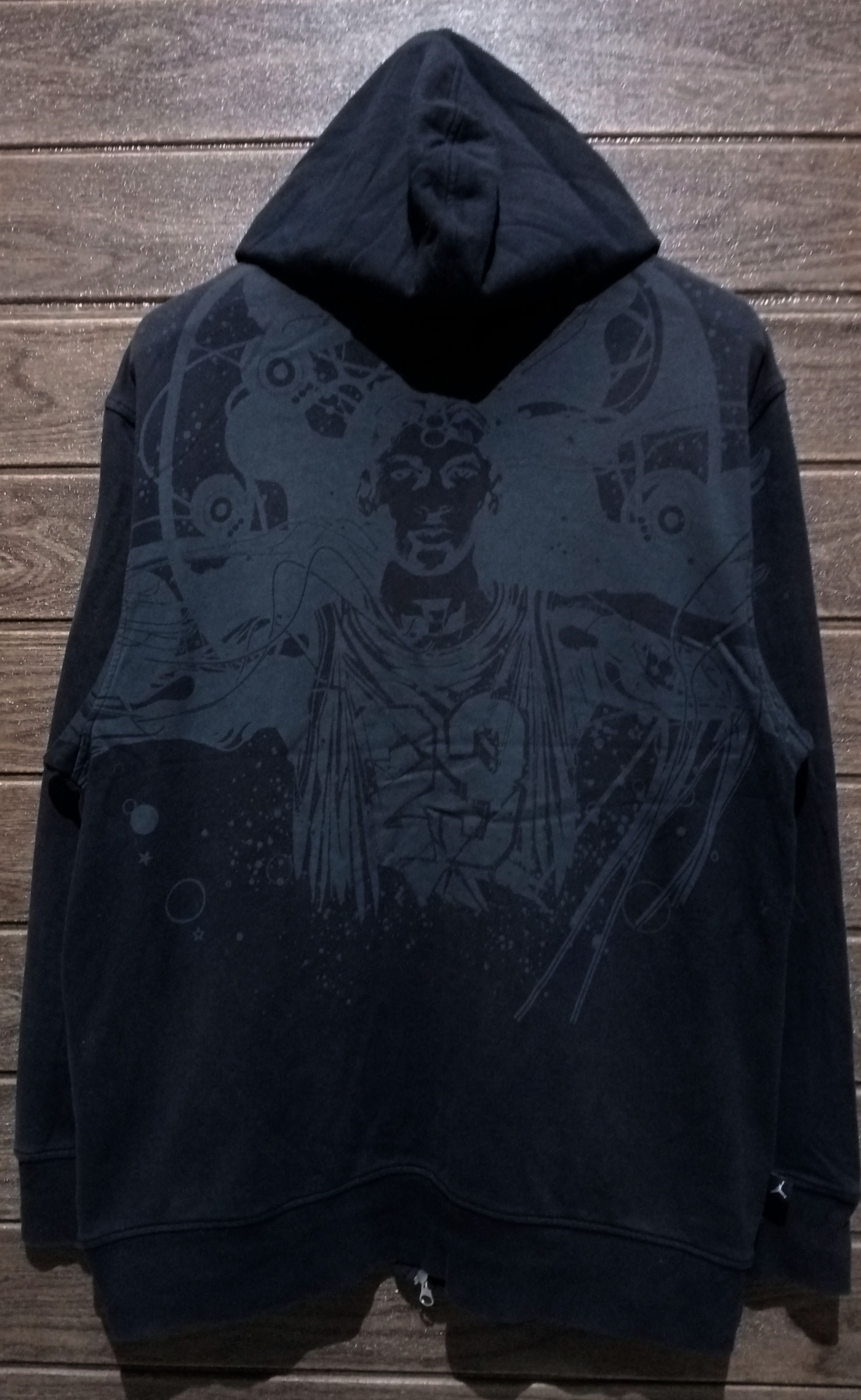 Jordan Brand Vintage Sunfaded Air Jordan Pullover Hoodie Size US M / EU 48-50 / 2 - 1 Thumbnail