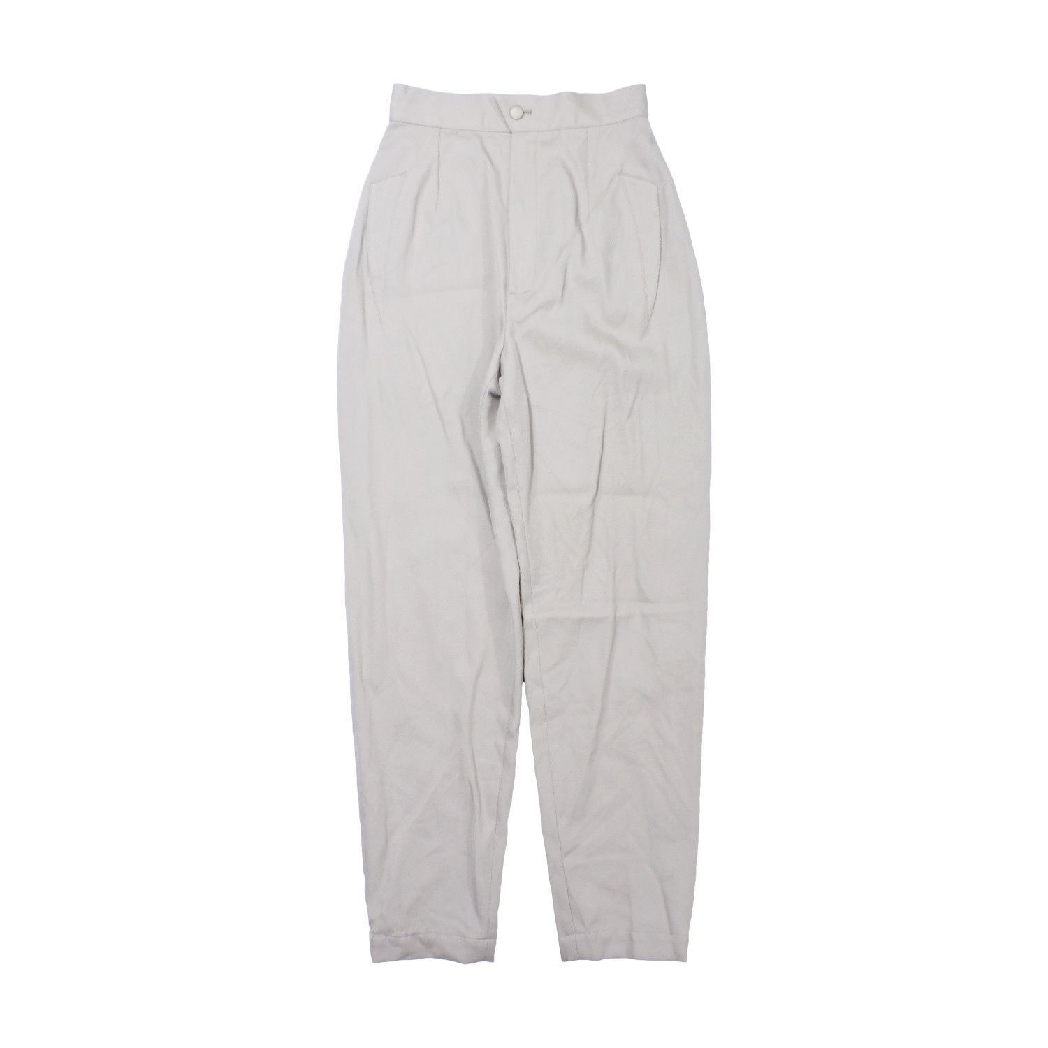Thierry Mugler THIERRY MUGLER HIGH WAISTED CASUAL WOOL TROUSERS Size 28" / US 6 / IT 42 - 1 Thumbnail