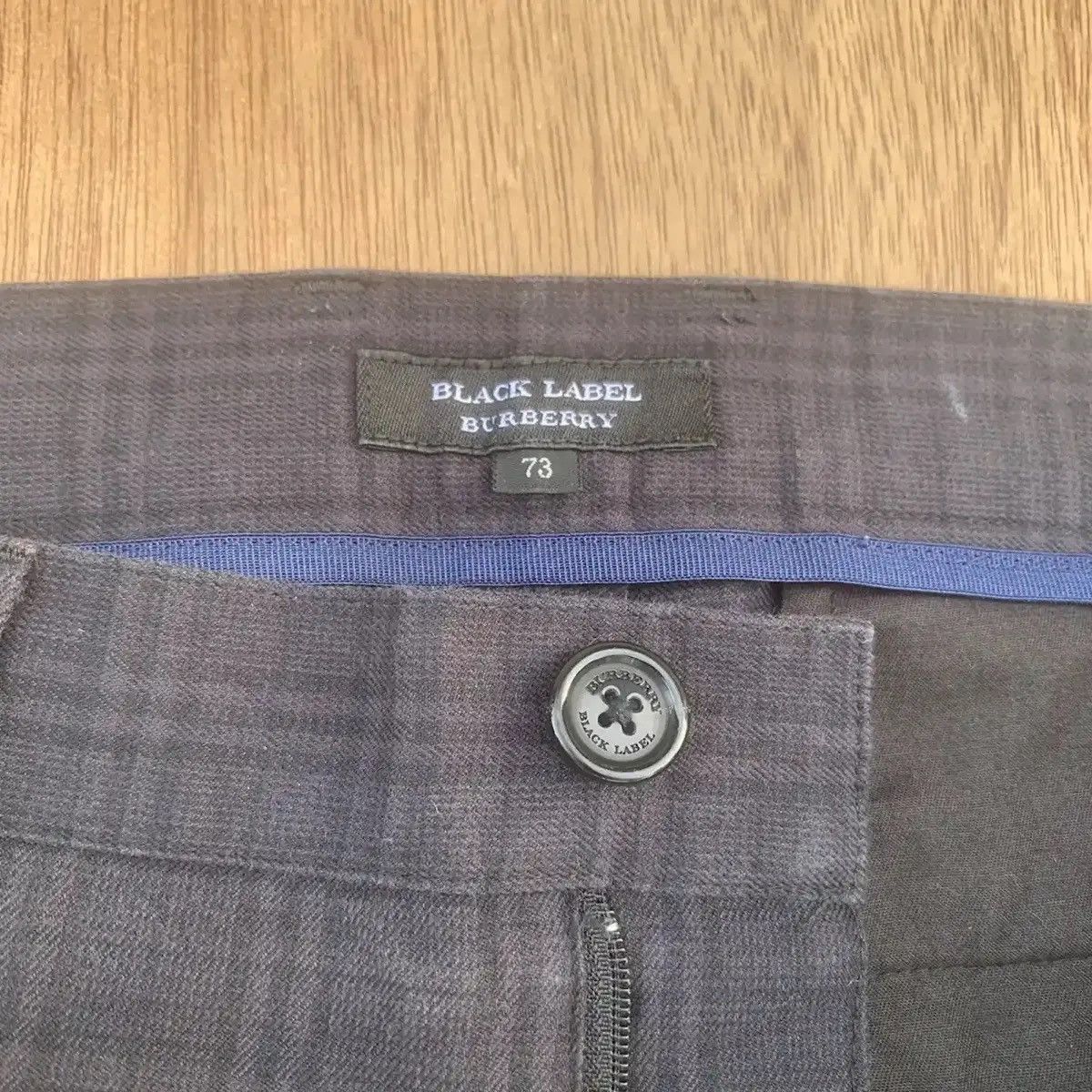 Burberry BURBERRY x BLACK LABEL TROUSERS PLAID CHECK DESIGNERS PANTS Size US 29 - 6 Thumbnail