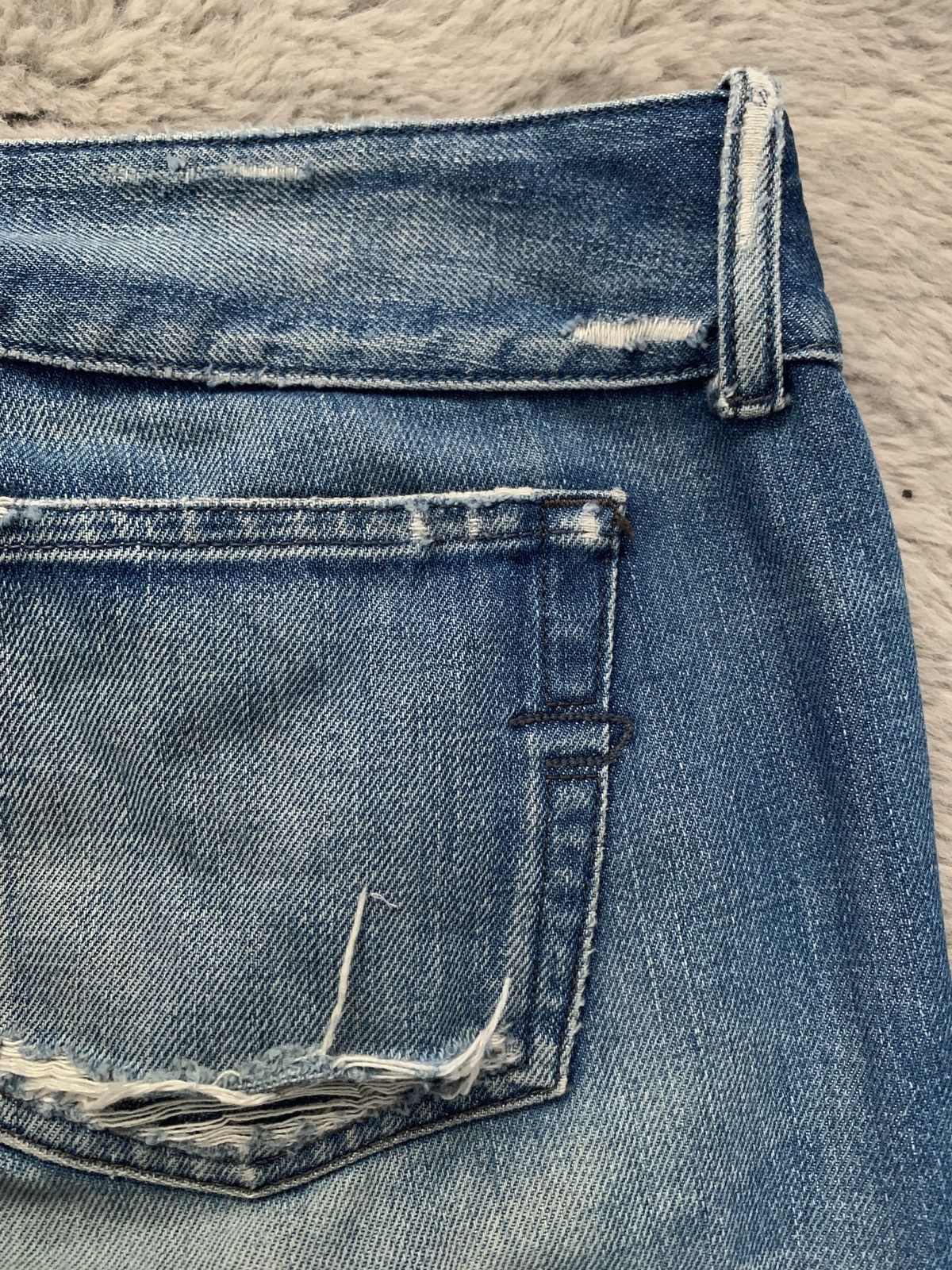 Diesel 90s Vintage Diesel Flared Denim Bootcut Distressed Grunge Size US 32 / EU 48 - 13 Thumbnail