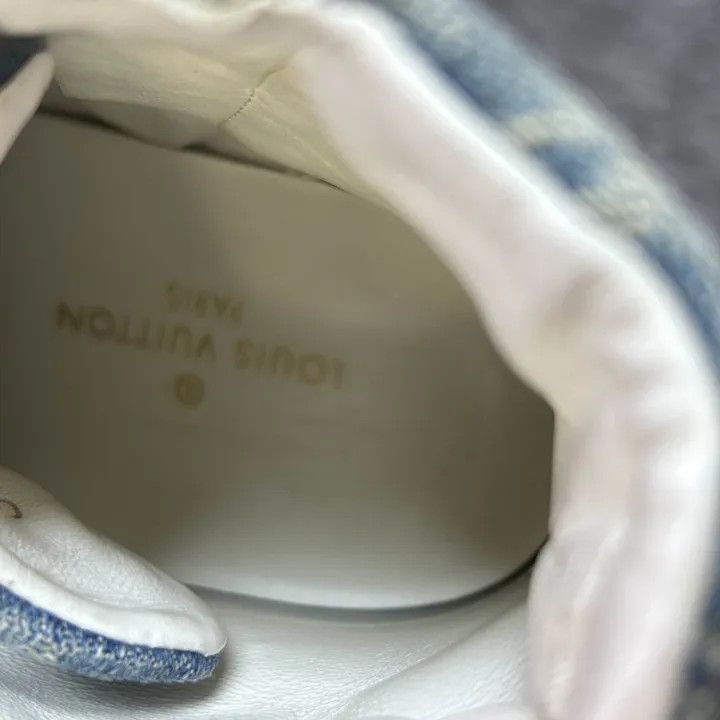 Louis Vuitton Louis Vuitton Stellar Denim High-Top Sneakers -2508 Size US 5 / IT 35 - 6 Thumbnail