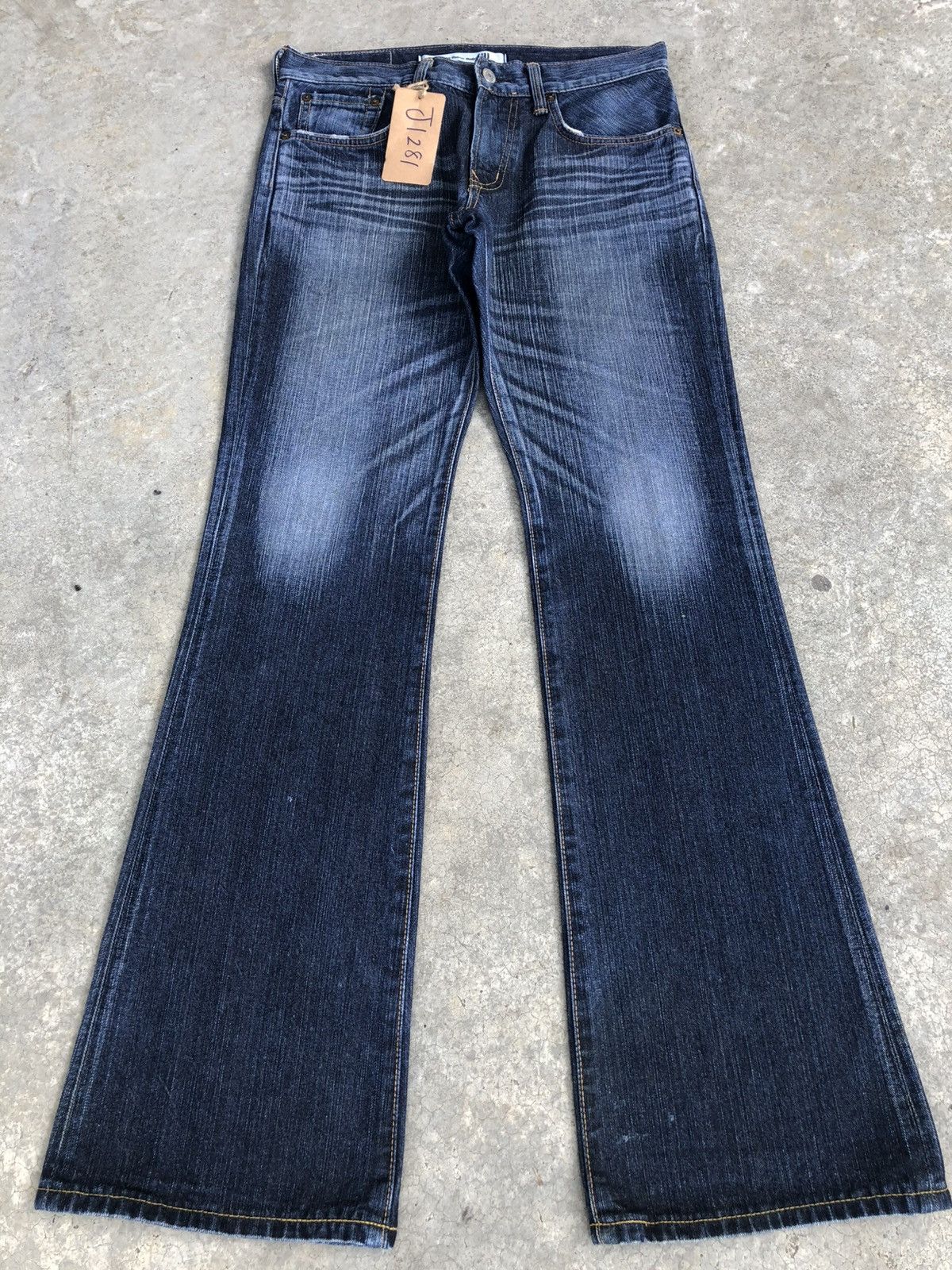If Six Was Nine Japanese Edwin Exclusive Vintage Flared Jeans Distressed Size US 30 / EU 46 - 1 Thumbnail