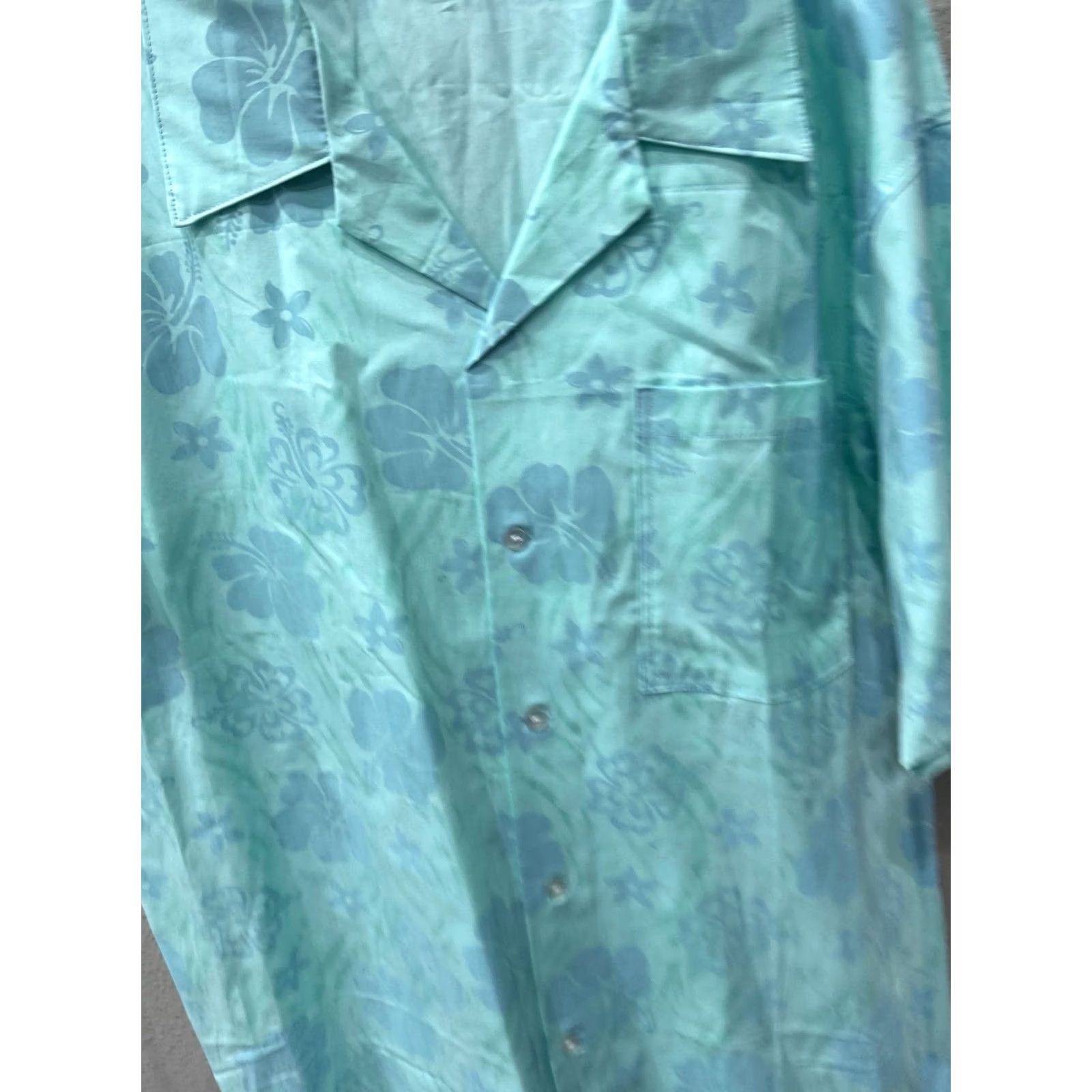 Altea VTG Hawaii Teal Blue BUTTON UP SHIRT 2XL XXL SHORT SLEEVE Men MENS Multicolor Hawaii Shirt Size US XXL / EU 58 / 5 - 3 Thumbnail
