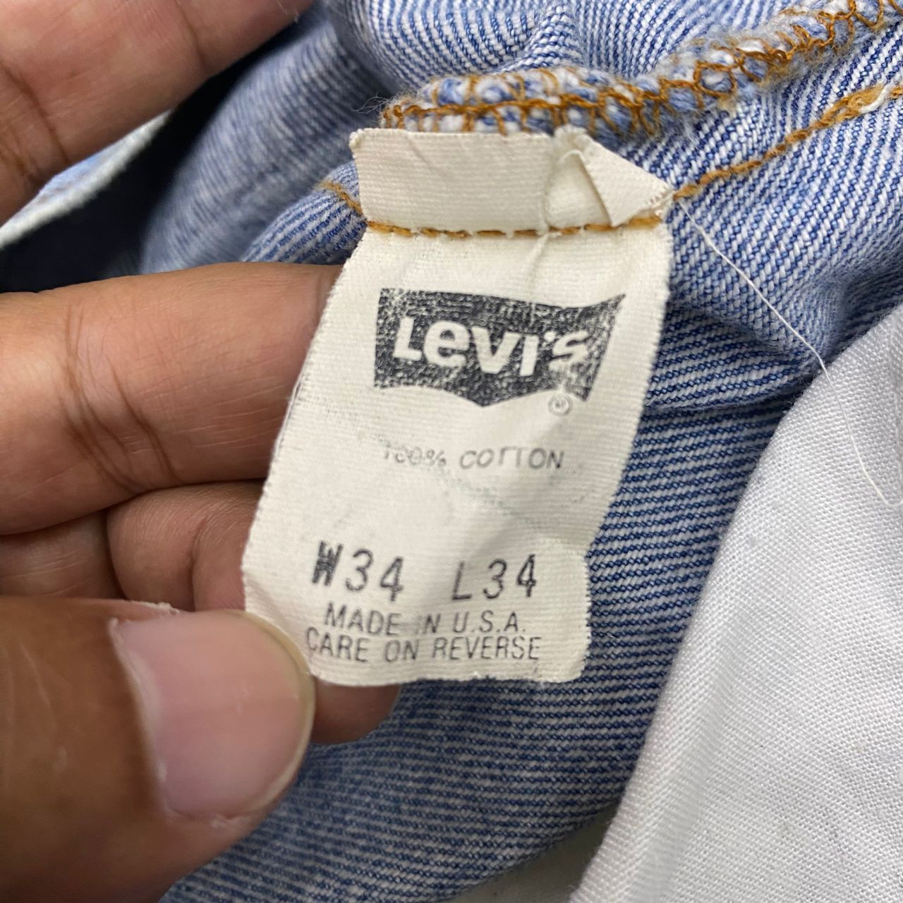 Levi's 💥Best Offer💥Vintage 90s Levis x snoopy Denim Size US 32 / EU 48 - 23 Thumbnail