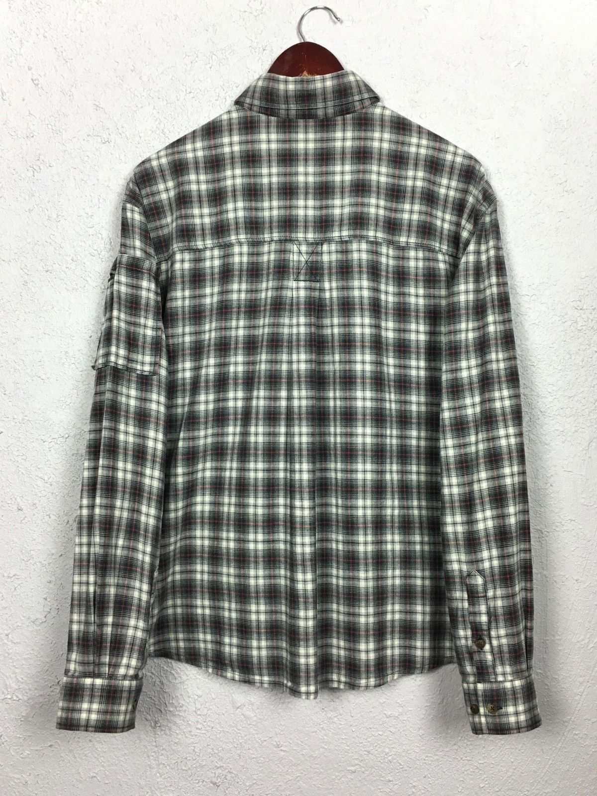 Gosha Rubchinskiy shirt PACCBET Flannel Plaid Double Pocket Rassvet button up Size US M / EU 48-50 / 2 - 7 Thumbnail