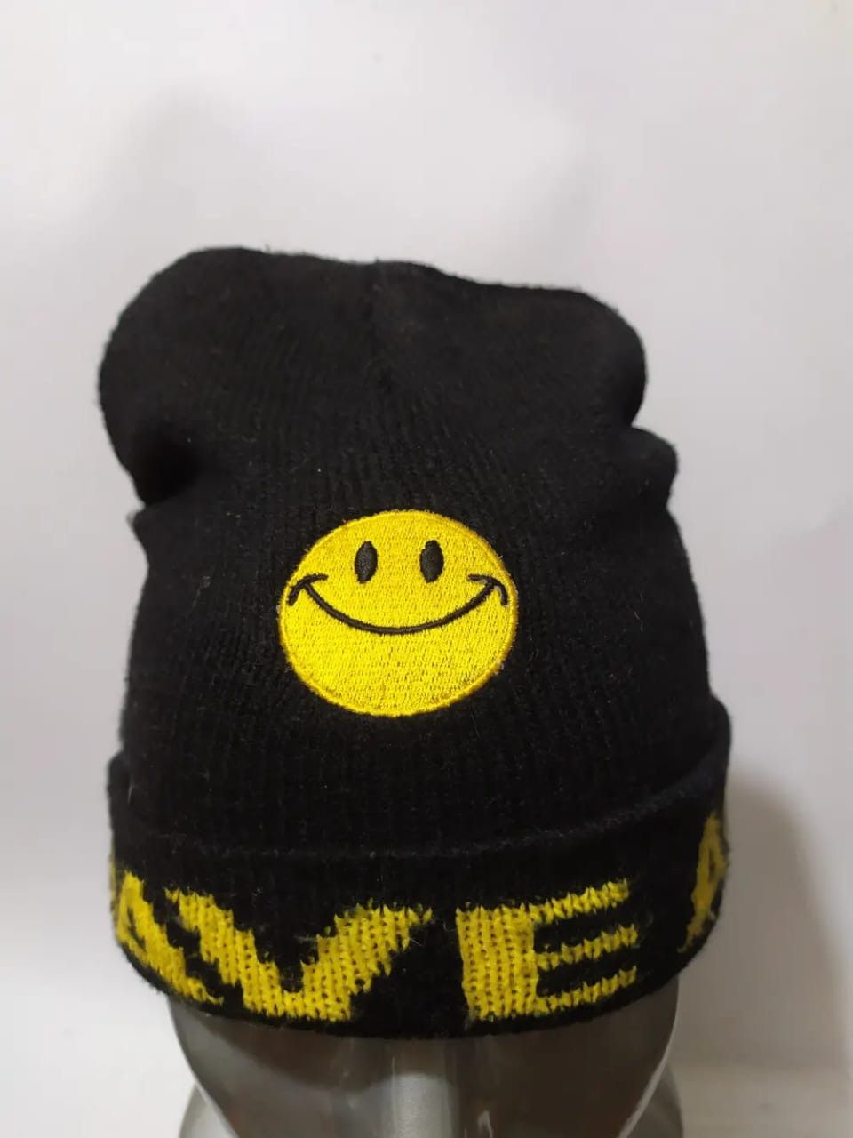 Other Have A Smile Day Beanie Hats Embroidery Smiley Size ONE SIZE - 2 Thumbnail