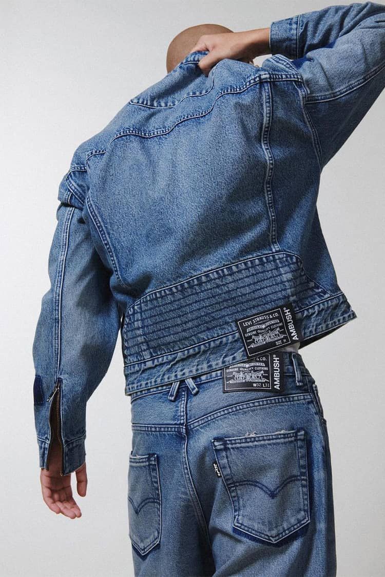 Ambush Design DDP New AMBUSH X LEVI’S Denim Moto Biker Jacket XL Size US XL / EU 56 / 4 - 13 Thumbnail