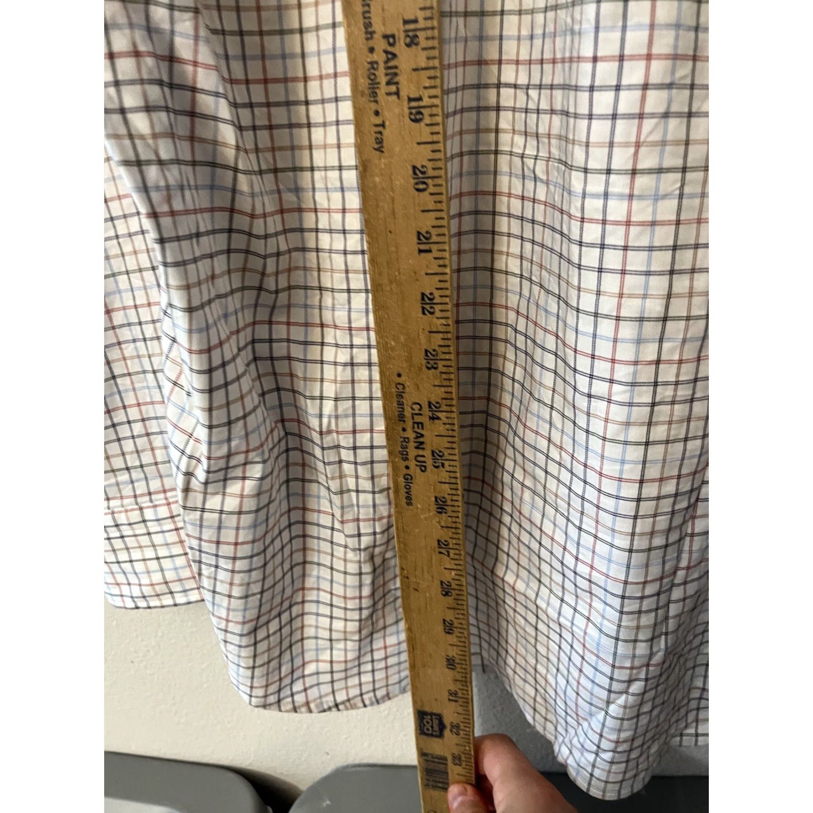 Peter Millar Peter Millar Shirt Mens L Multicolor Plaid Long Sleeve Button-Down Collared, Regular, Down Fabric, Classic Fit, All Seasons, Easy Care Size US L / EU 52-54 / 3 - 4 Thumbnail