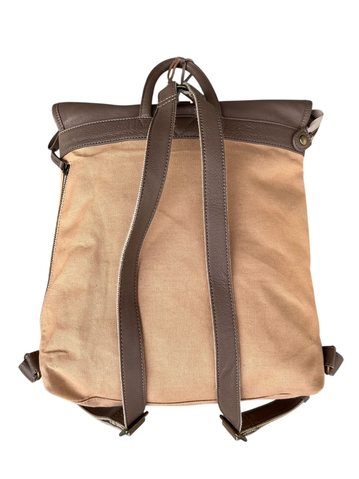 Leather Faucon Hawk Company Japan Leather Hybrid Backpack Size ONE SIZE - 11 Thumbnail