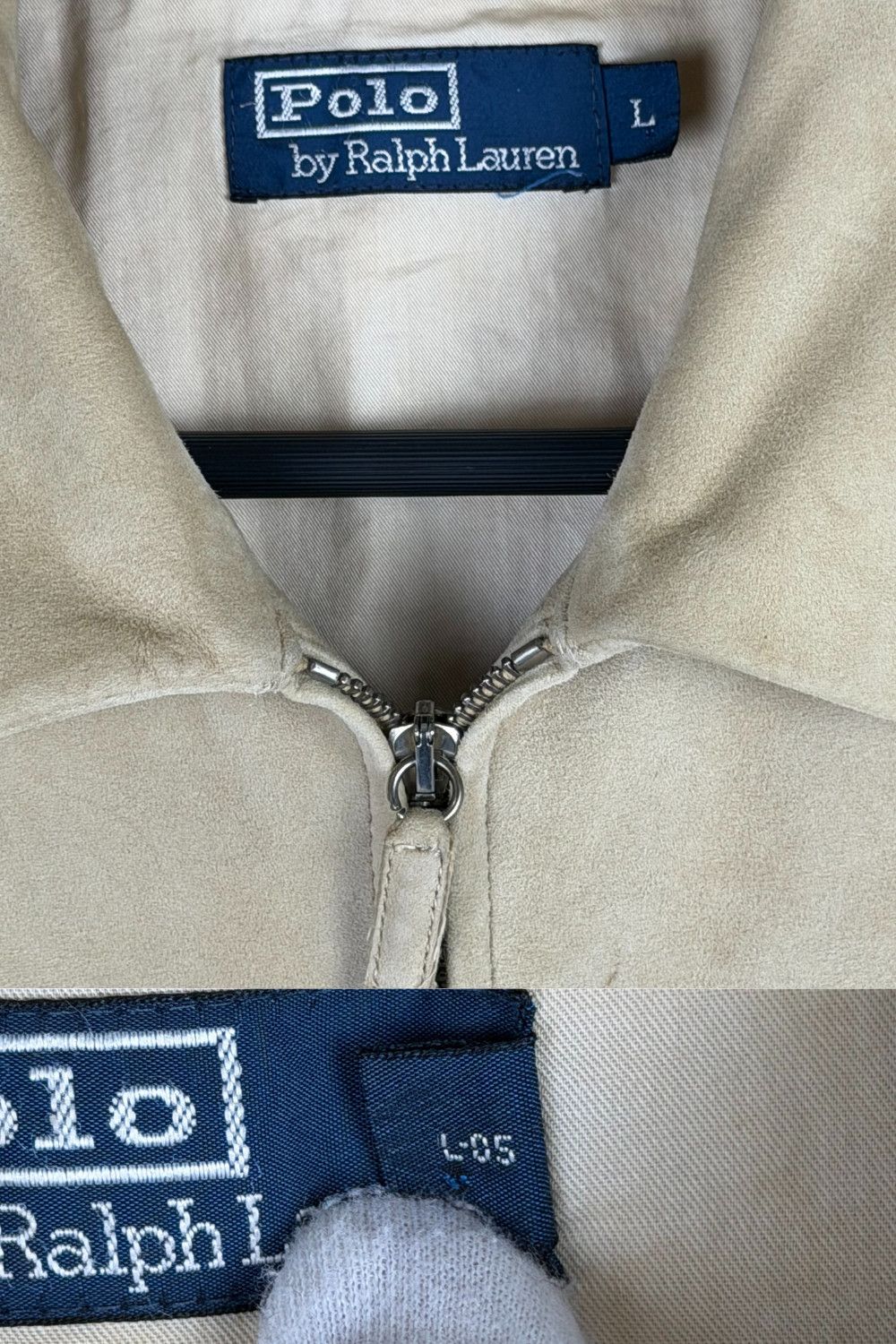 Polo Ralph Lauren Polo Ralph Lauren Lamb Suede Zip Jacket – c. late 90s Size US L / EU 52-54 / 3 - 17 Thumbnail