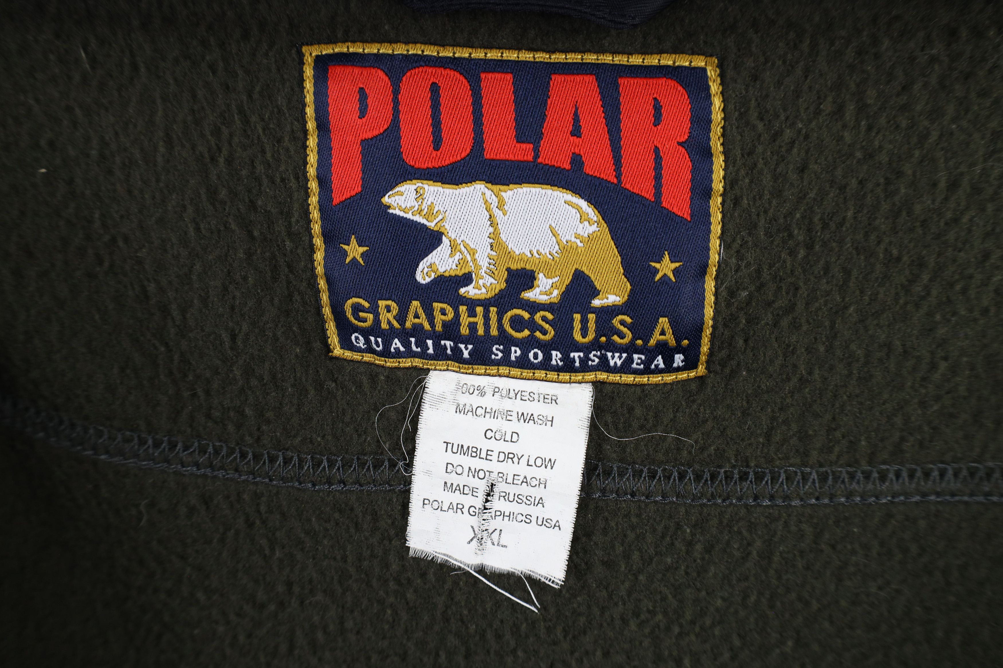 Vintage Vintage 90s Streetwear Alaska Full Zip Fleece Vest Jacket Size US XXL / EU 58 / 5 - 8 Thumbnail