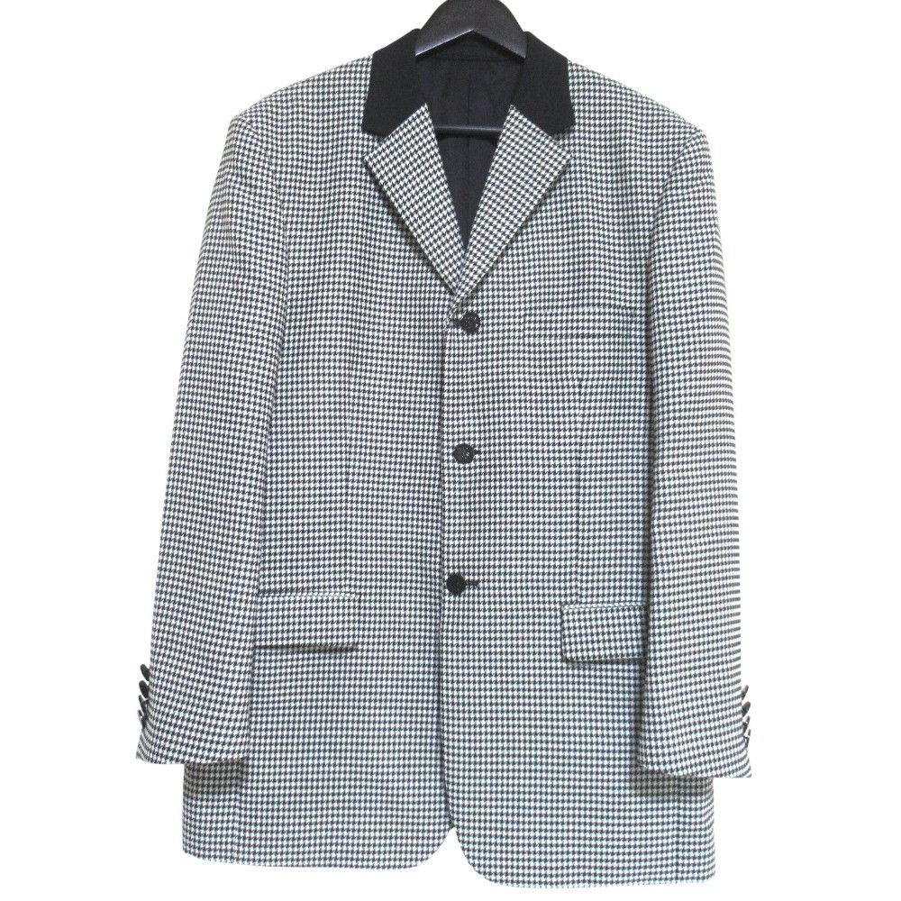 Paul Smith Paul Smith Paul Smith Houndstooth Tailored Jacket Textile Outerwear DUTY FREE for USA Size ONE SIZE - 1 Thumbnail